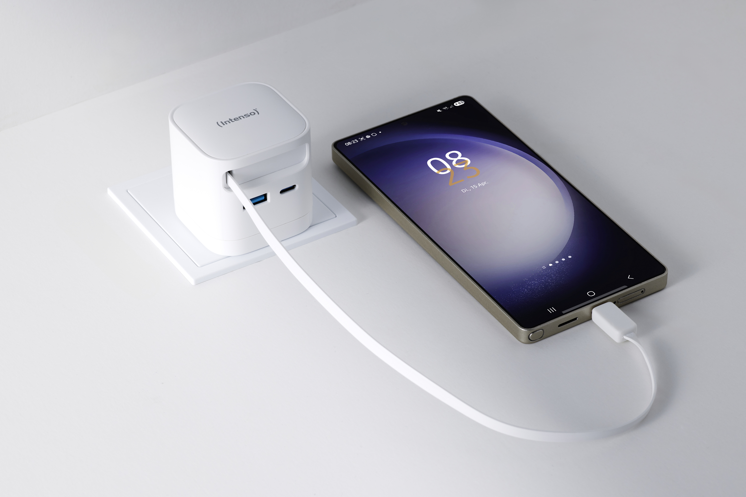INTENSO Schnellladegerät 7806520, 65 W, weiß