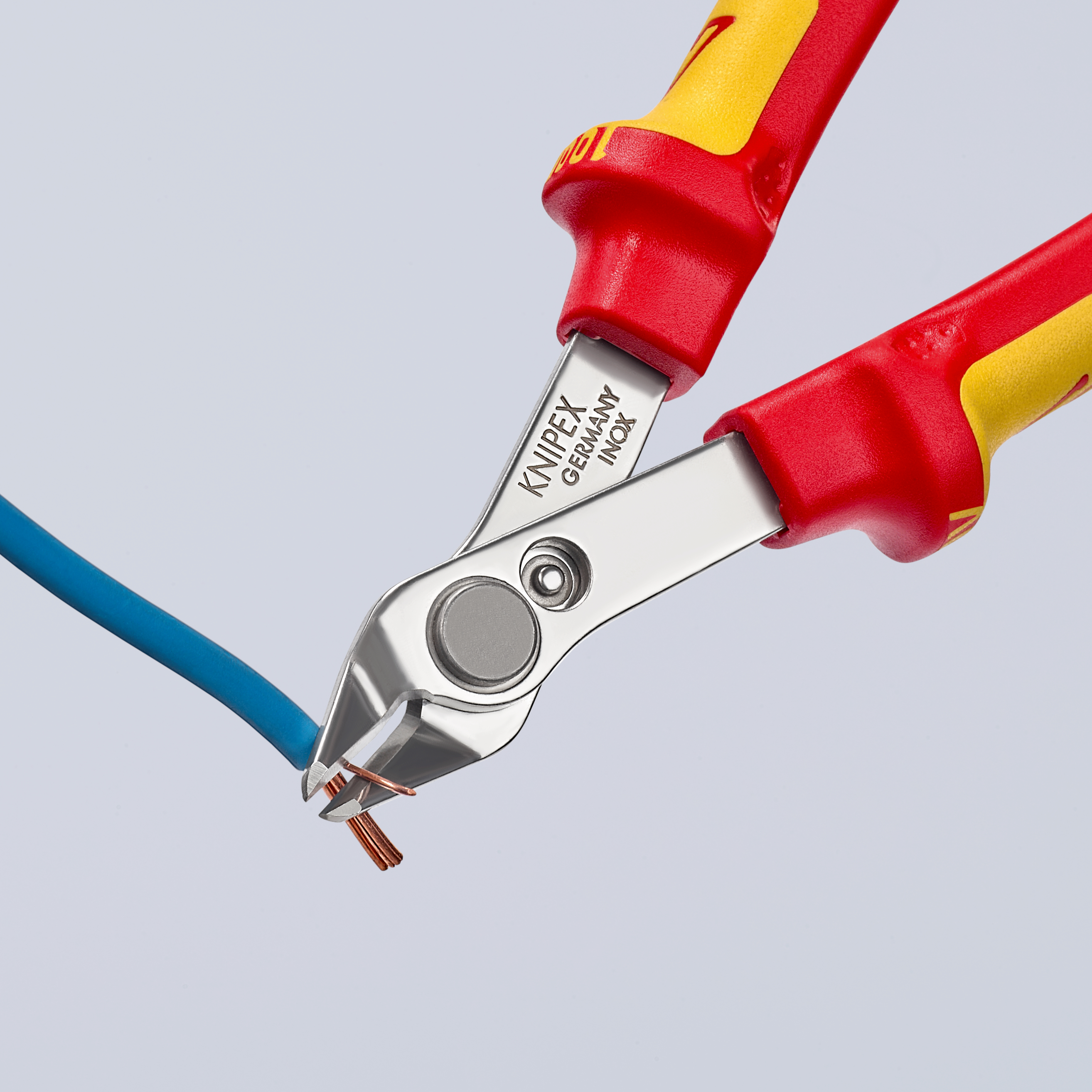 KNIPEX Seitenschneider Electronic Super Knips VDE, 78 06 125, 125 mm