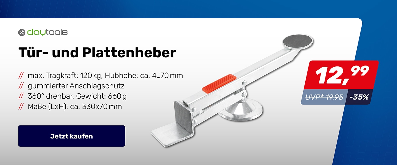 Tür- und Plattenheber