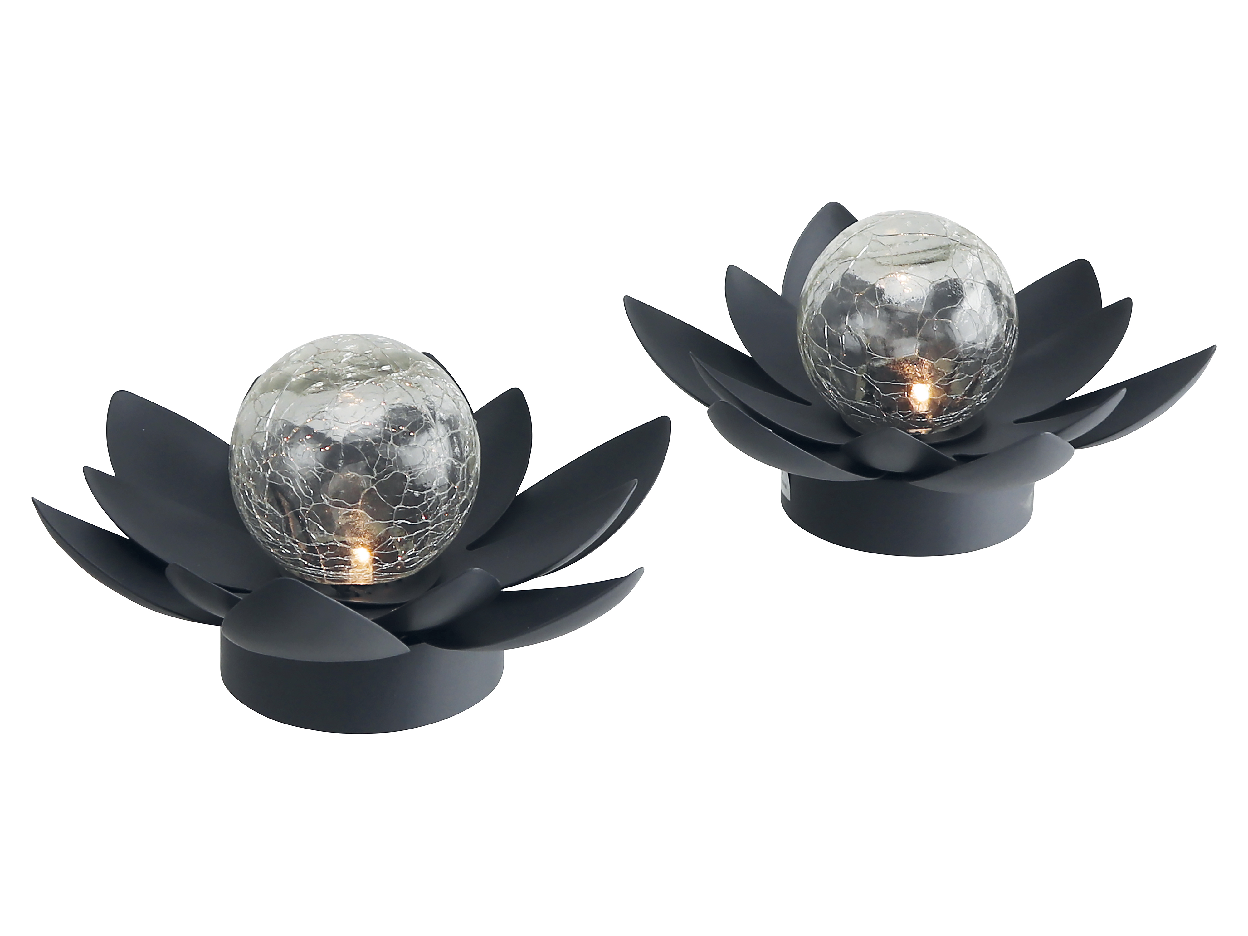 LED-Tischleuchte, LED Wasser Lilie, GT-2BWL-01, 16,5cm, 2 Stück