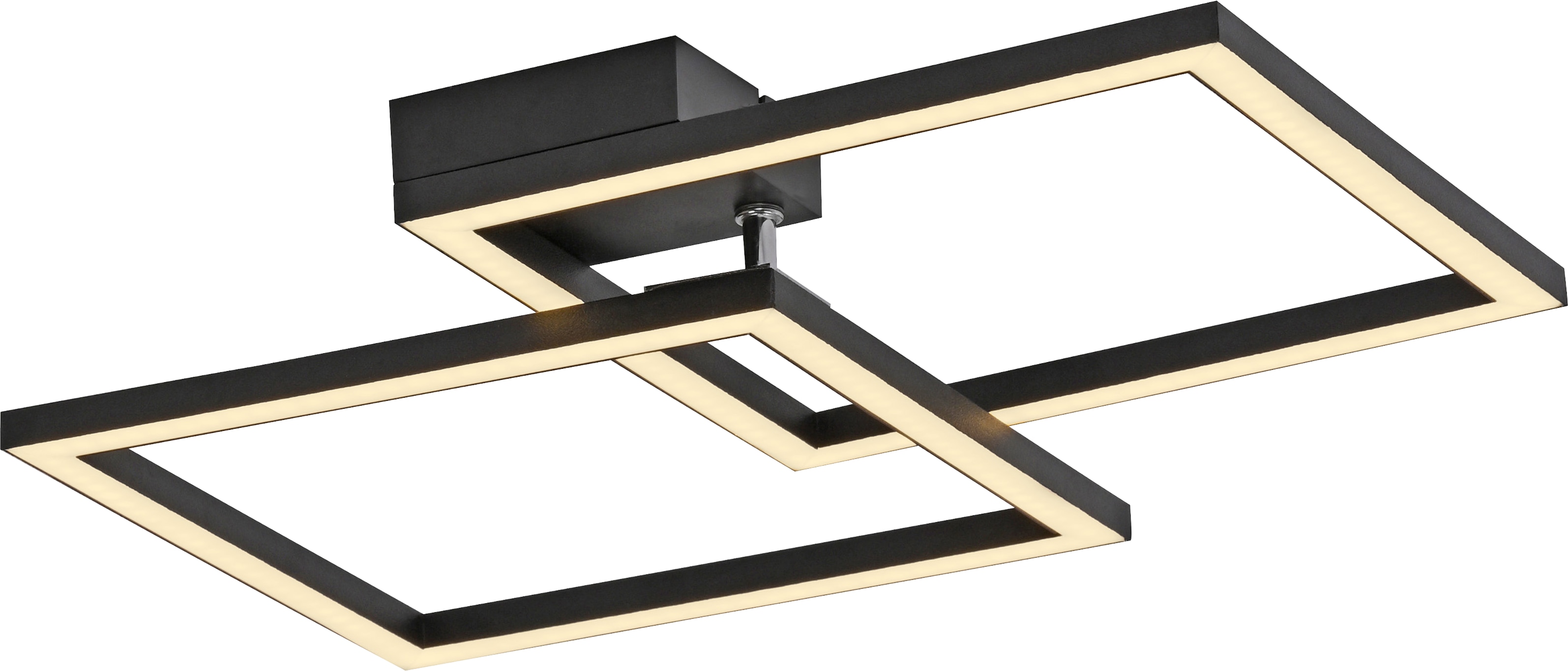 JUST LIGHT LED-Deckenleuchte 14708-18, 20W, 3000K, 2690lm, IP20, schwarz JUST LIGHT LED-Deckenleuchte 14708-18, 20W, 3000K, 2690lm, IP20, schwarz