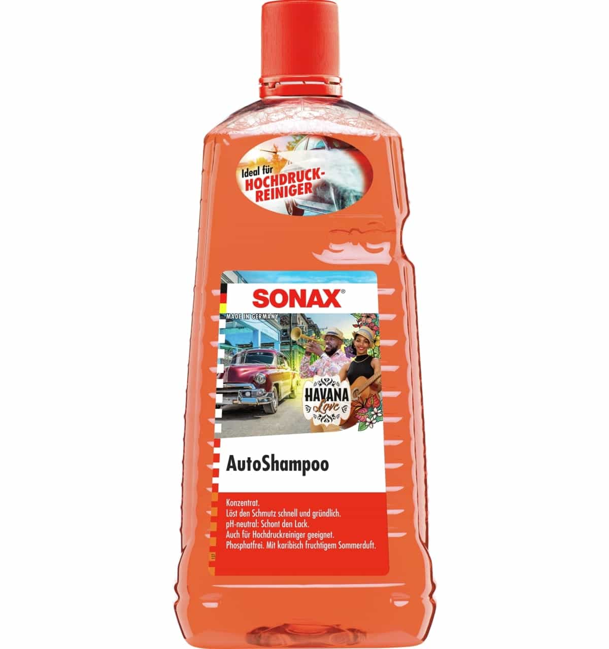 SONAX Autoshampoo Konzentrat, Havana Love, 2 l, 03285410