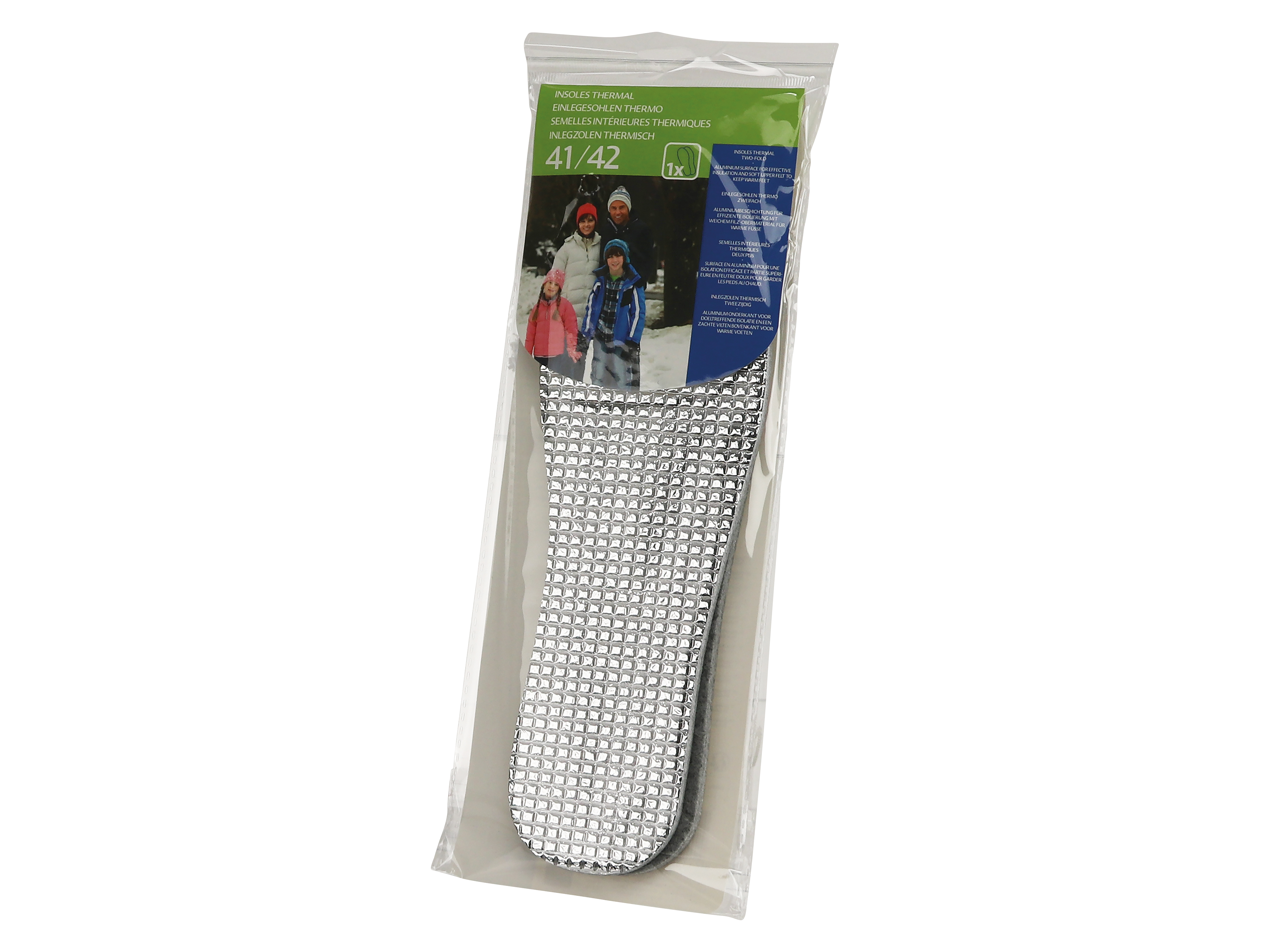 Thermo-Schuheinlegesole, Größe 41/42