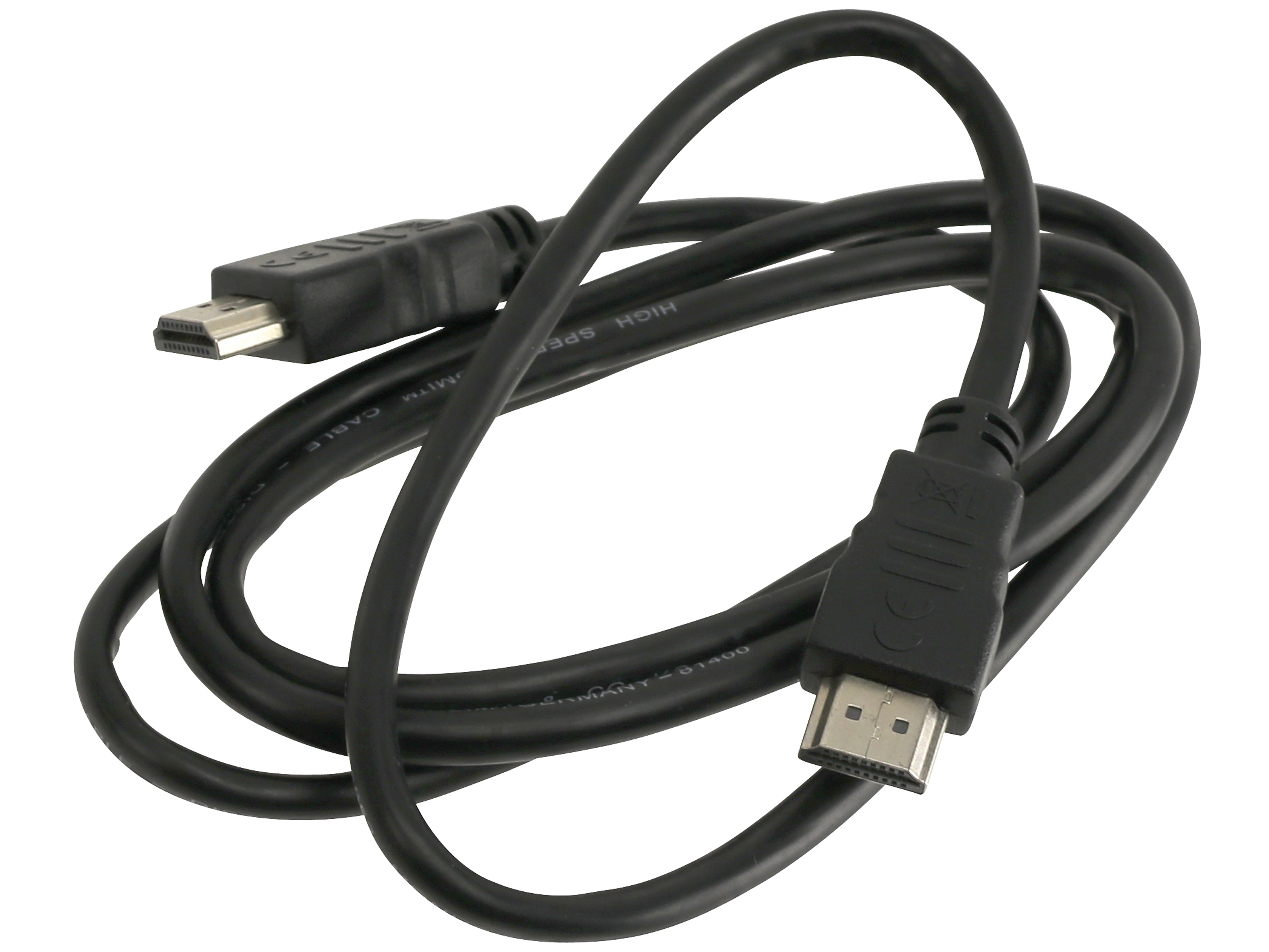 HAMA HDMI-Kabel, High-Speed, Stecker auf Stecker, 1,25 m
