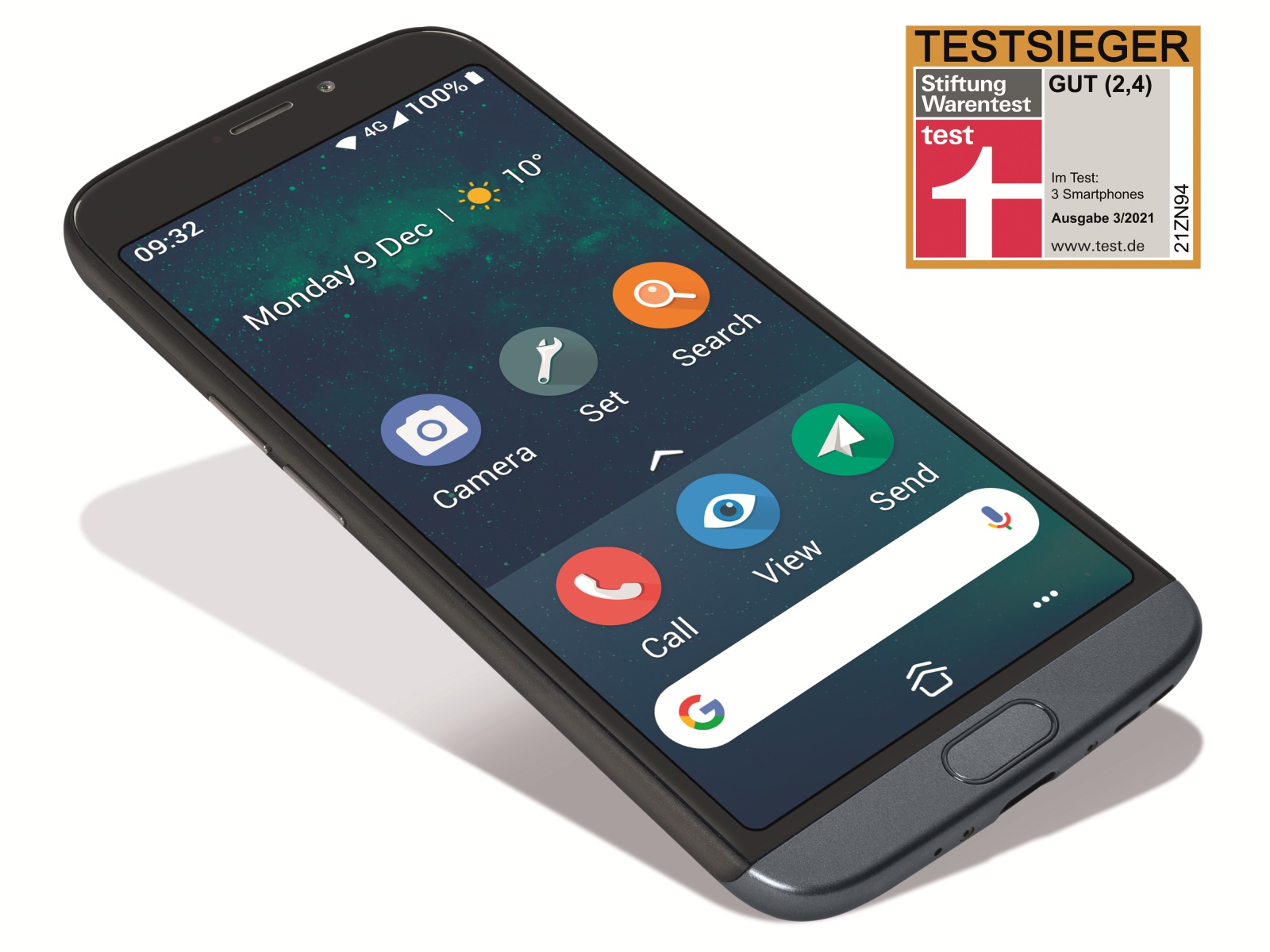 Doro Smartphone 8050, grau