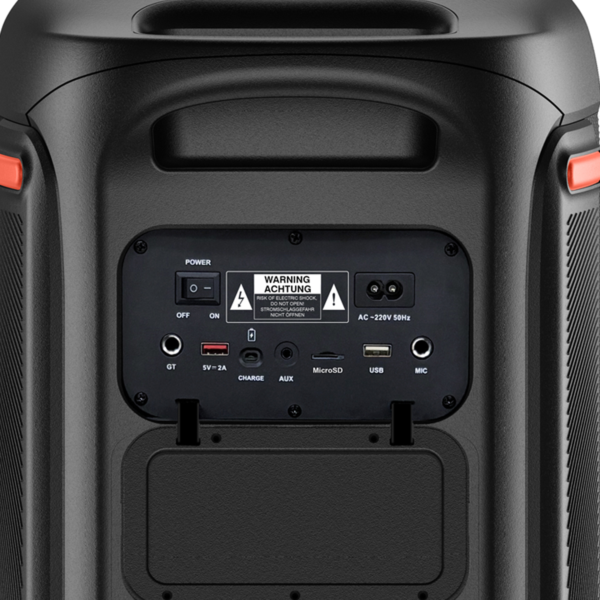DENVER Bluetooth Lautsprecher BPS-470, 200 W, mit Licht-Animation Bluetooth Lautsprecher DENVER BPS-470, 200 W, mit Licht-Animation