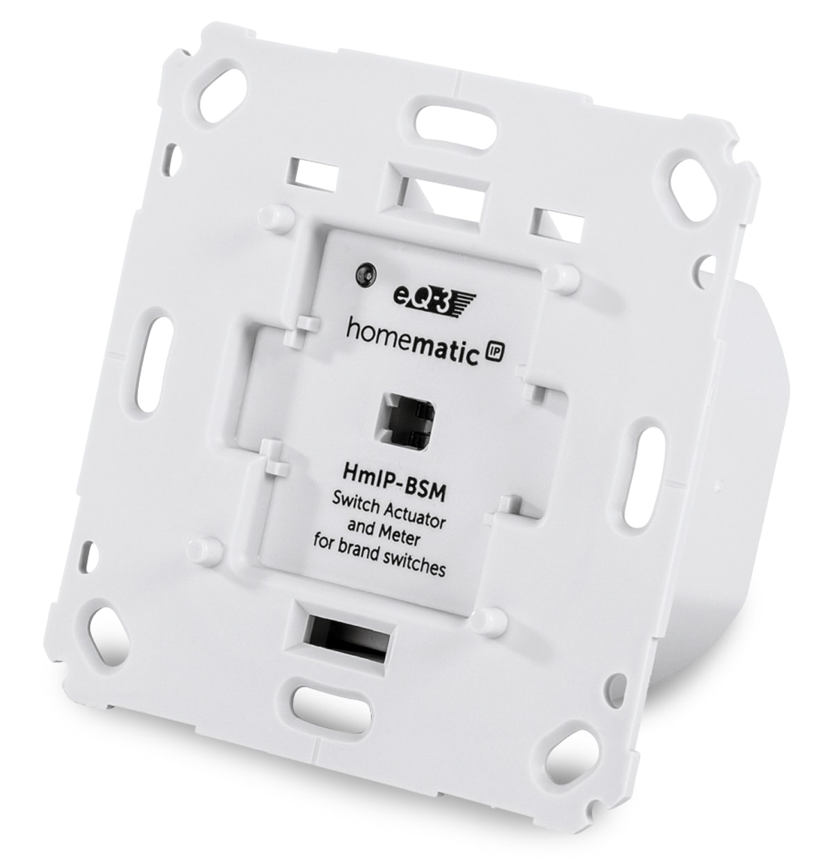 HOMEMATIC IP Smart Home 142720A0 Schalt-Mess-Aktor, 5 A, Unterputz