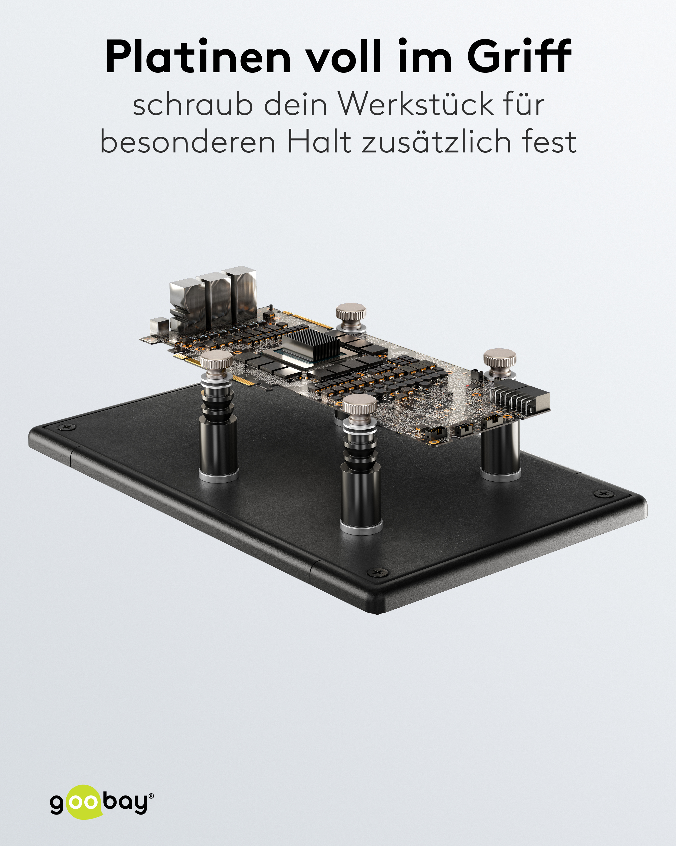 GOOBAY Magnetische Platinenhalter, 77997, 4 Stück