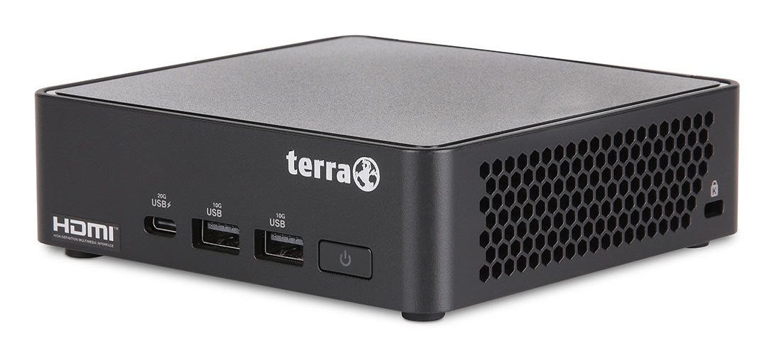 TERRA Micro-PC GreenLine 5000 Silent Intel® Core 3 100U, 8 GB DDR5, 500 GB M.2 SSD NVME