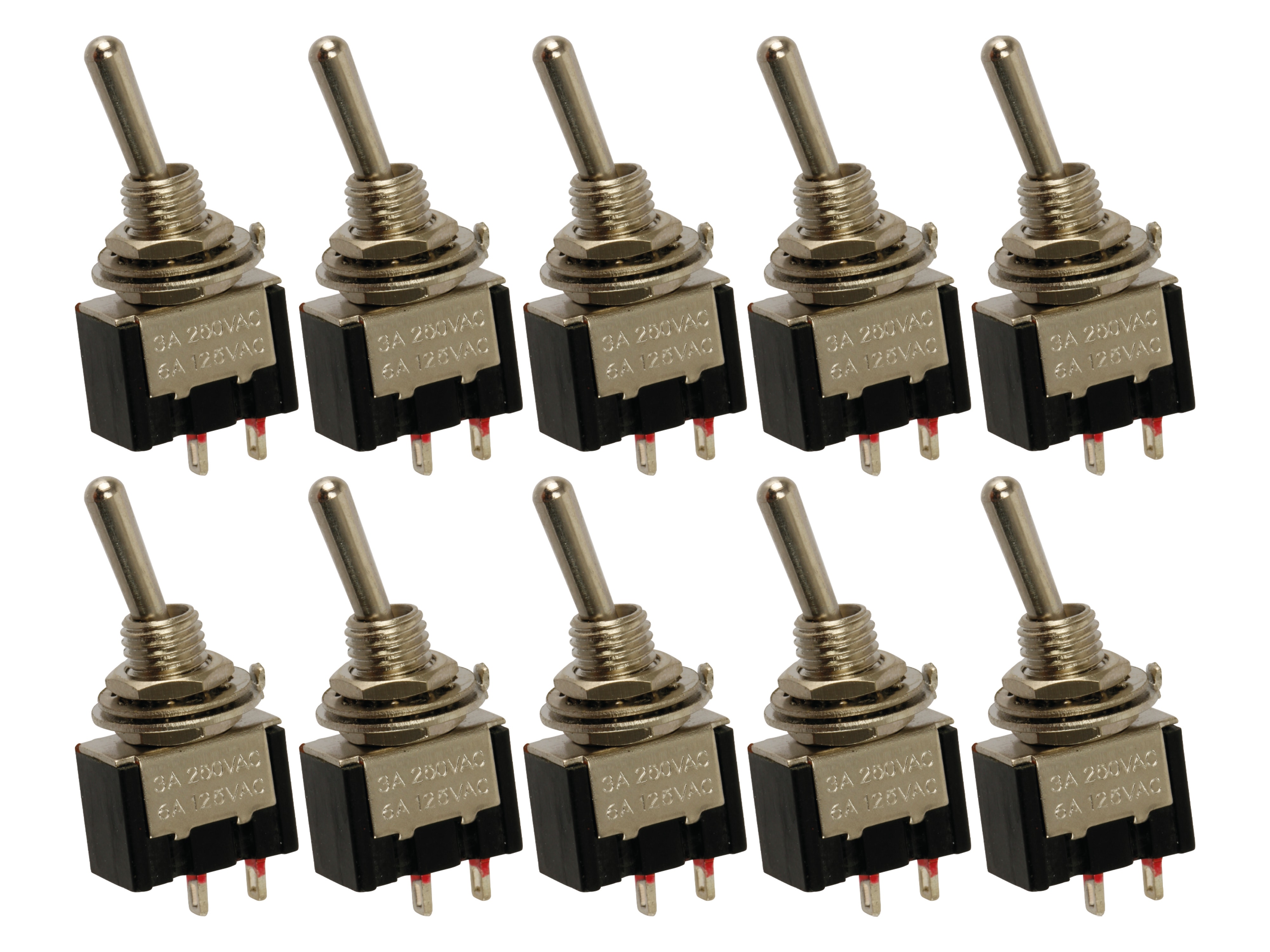 Kippschalter MTS-101-A1, 10 Stück Kippschalter MTS-101-A1, 10 Stück