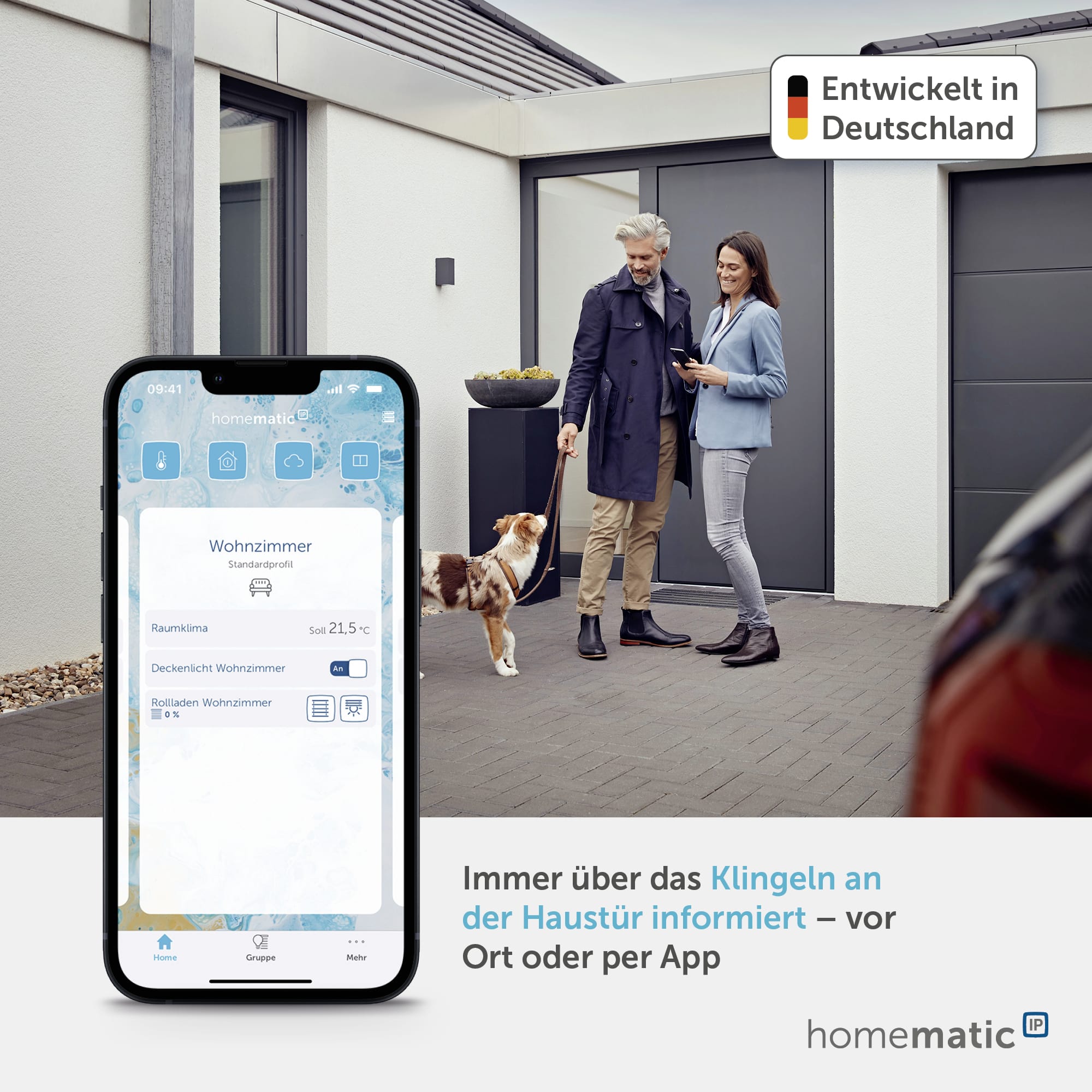 HOMEMATIC IP 150657A0, Klingeltaster