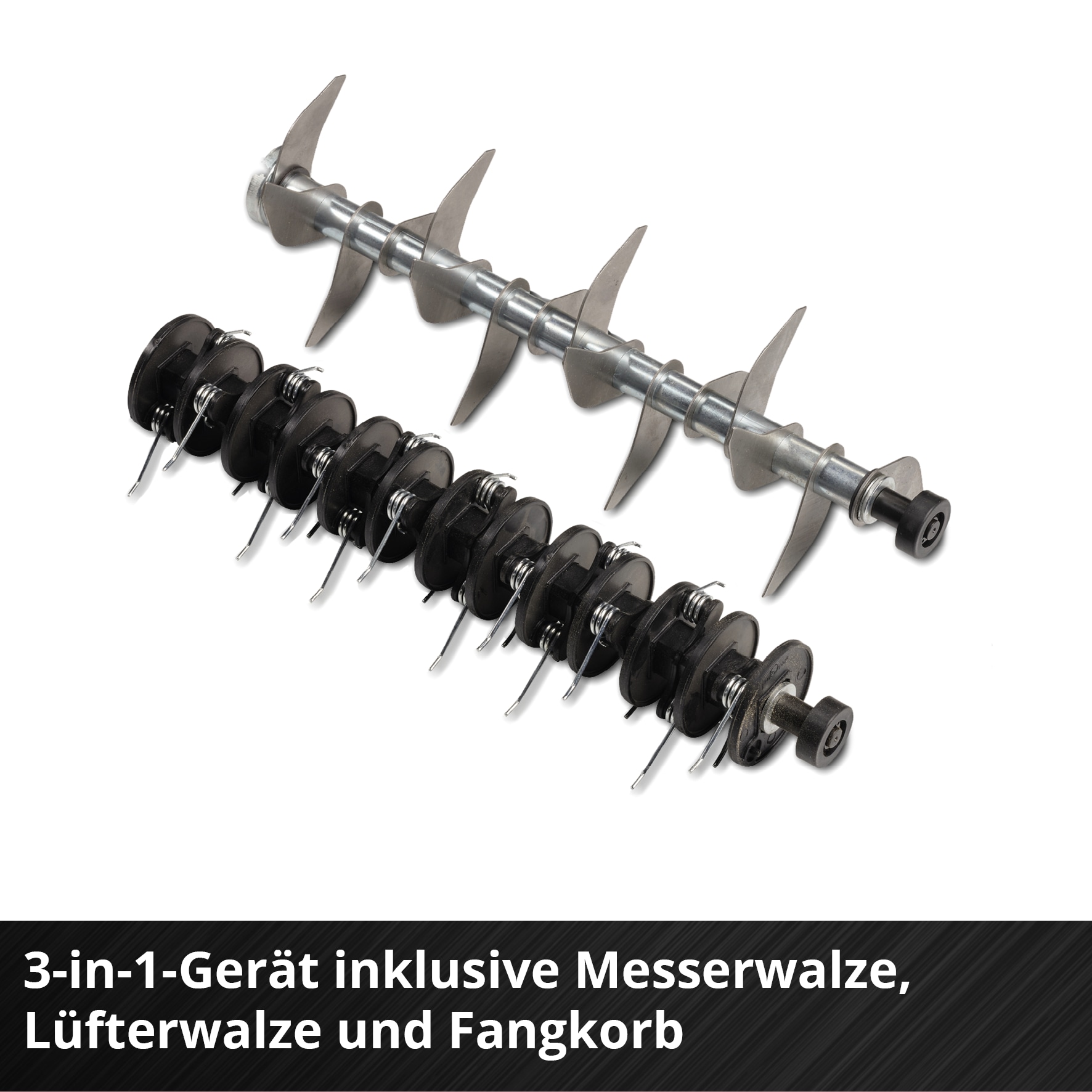 EINHELL Akku-Vertikutierer-Lüfter GE-SA 36/35 Li + 2x Starterset