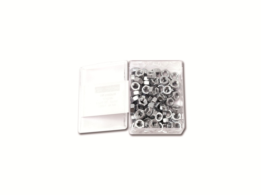 MASTERPROOF Muttern, M6, 80 Stück