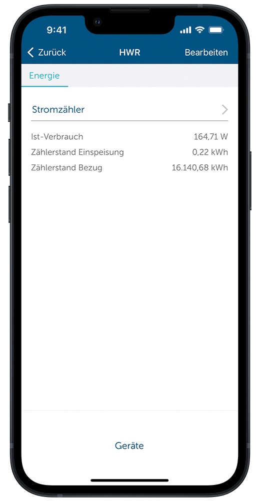 HOMEMATIC IP Schnittstelle für digitale Stromzähler