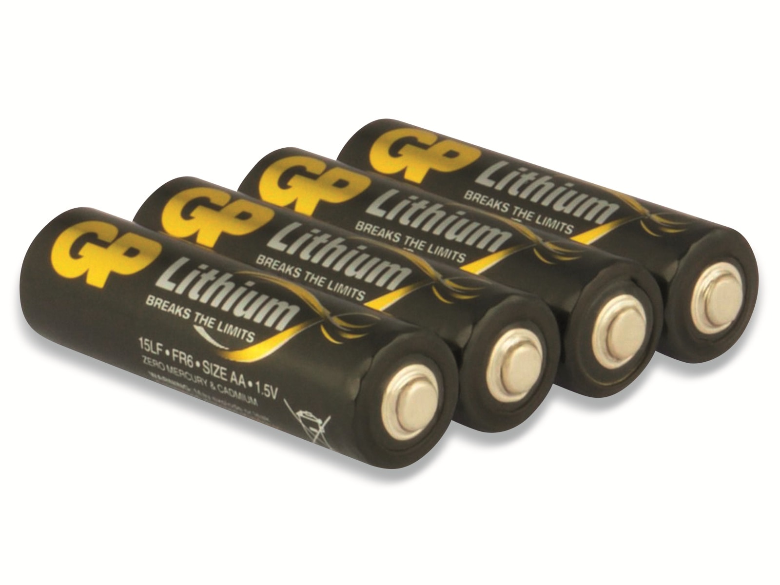 GP Mignon-Batterie EXCELLENT Lithium, 4 Stück