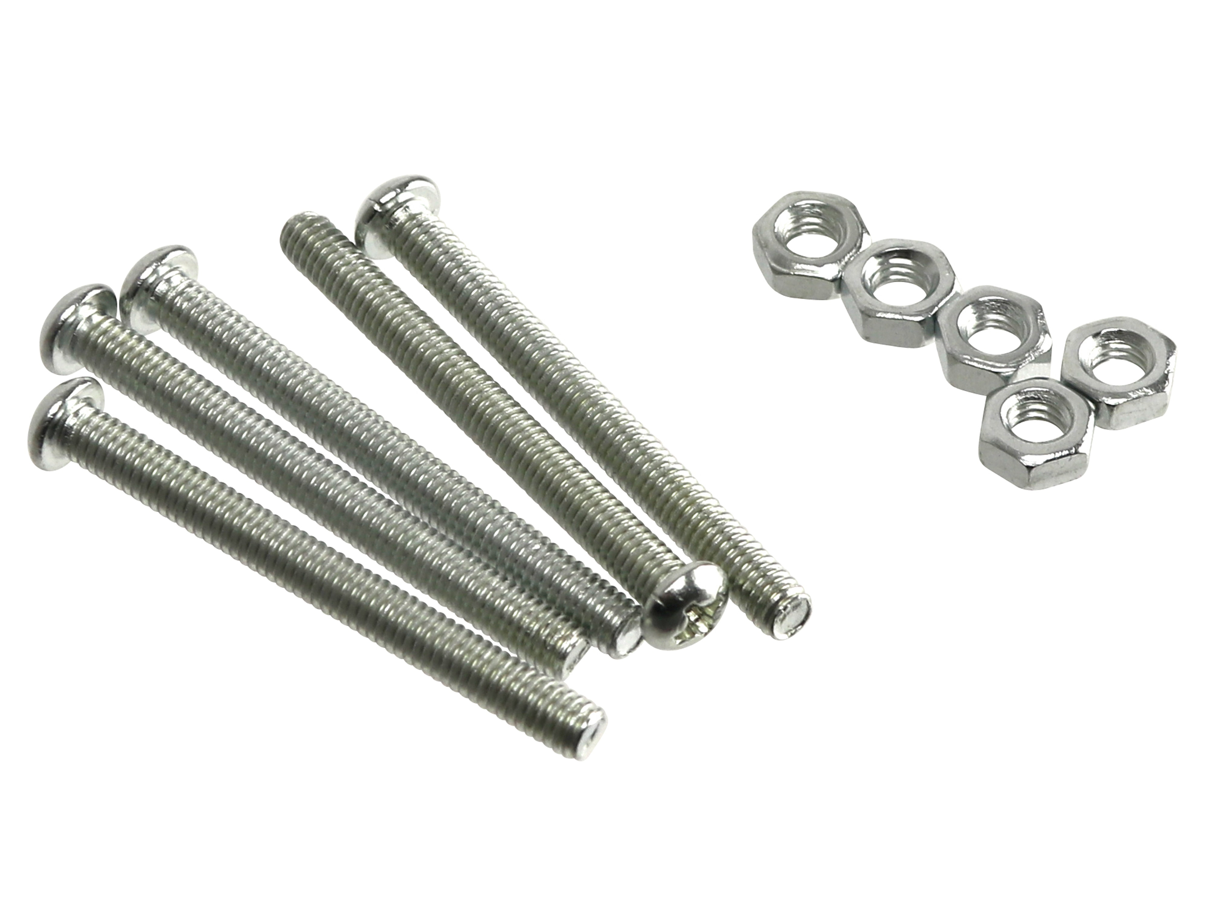 MASTERPROOF, Gewindeschrauben Set, M4x40, DIN 933, 5 St MASTERPROOF, Gewindeschrauben Set, M4x40, DIN 933, 5 St