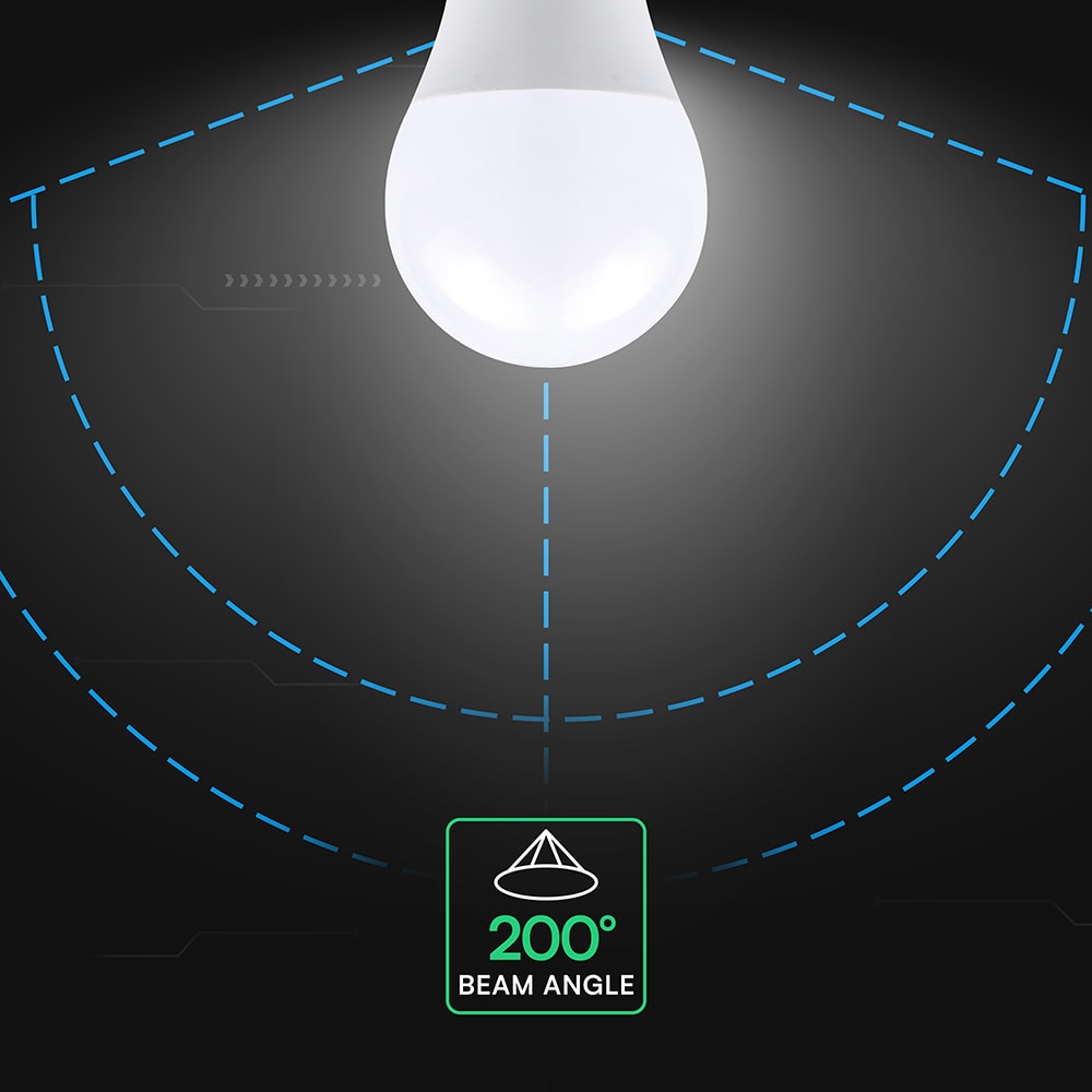 V-TAC LED-Lampe VT-2142586, EEK: F, 17W, 1710lm, 6500K, E27, A60, 200°