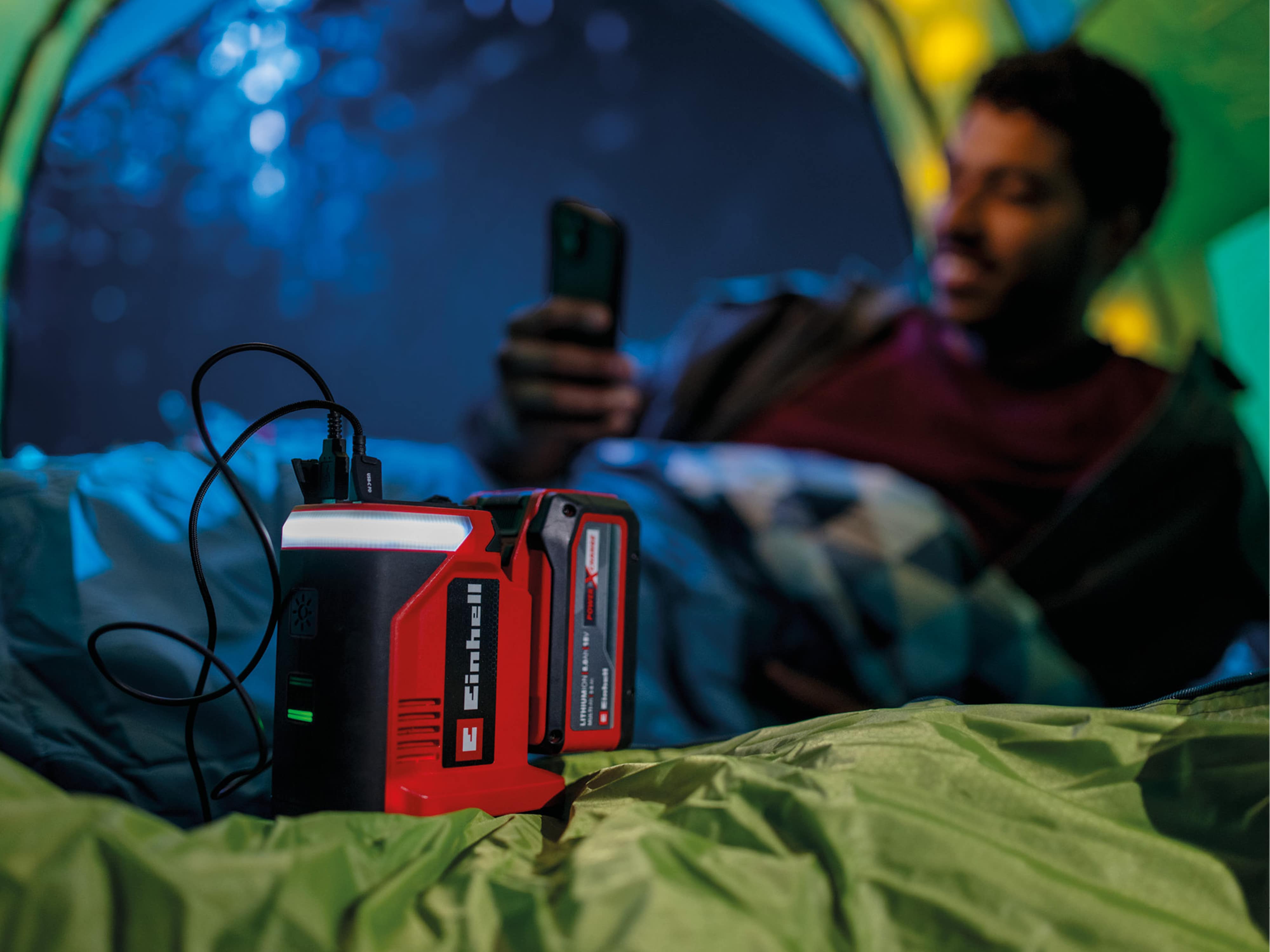 EINHELL Akku-Energiestation TE-ES 18/150/1 Li-C, 1091310, Solo