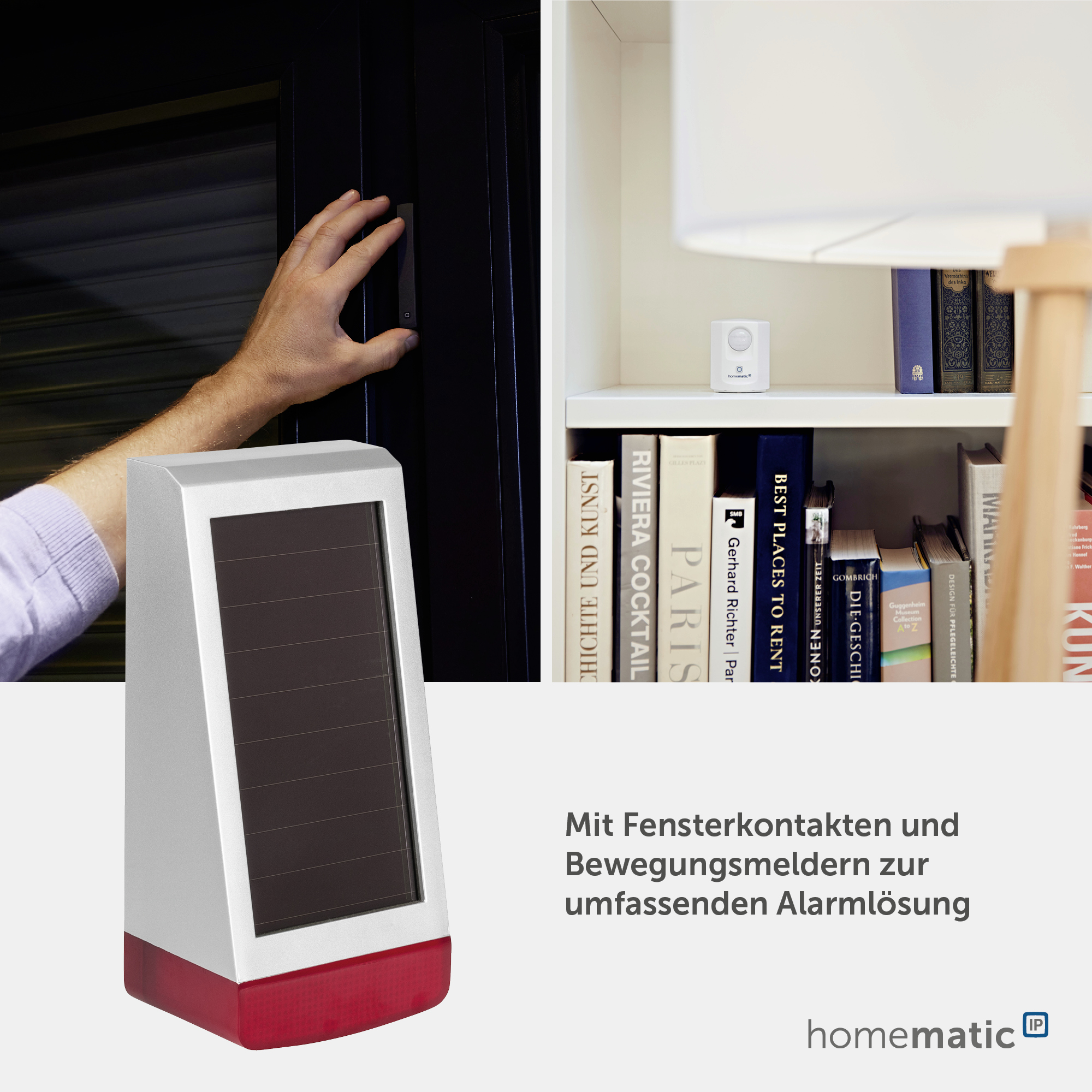 HOMEMATIC IP Smart Home 153208A0, Alarmsirene, Außenbereich