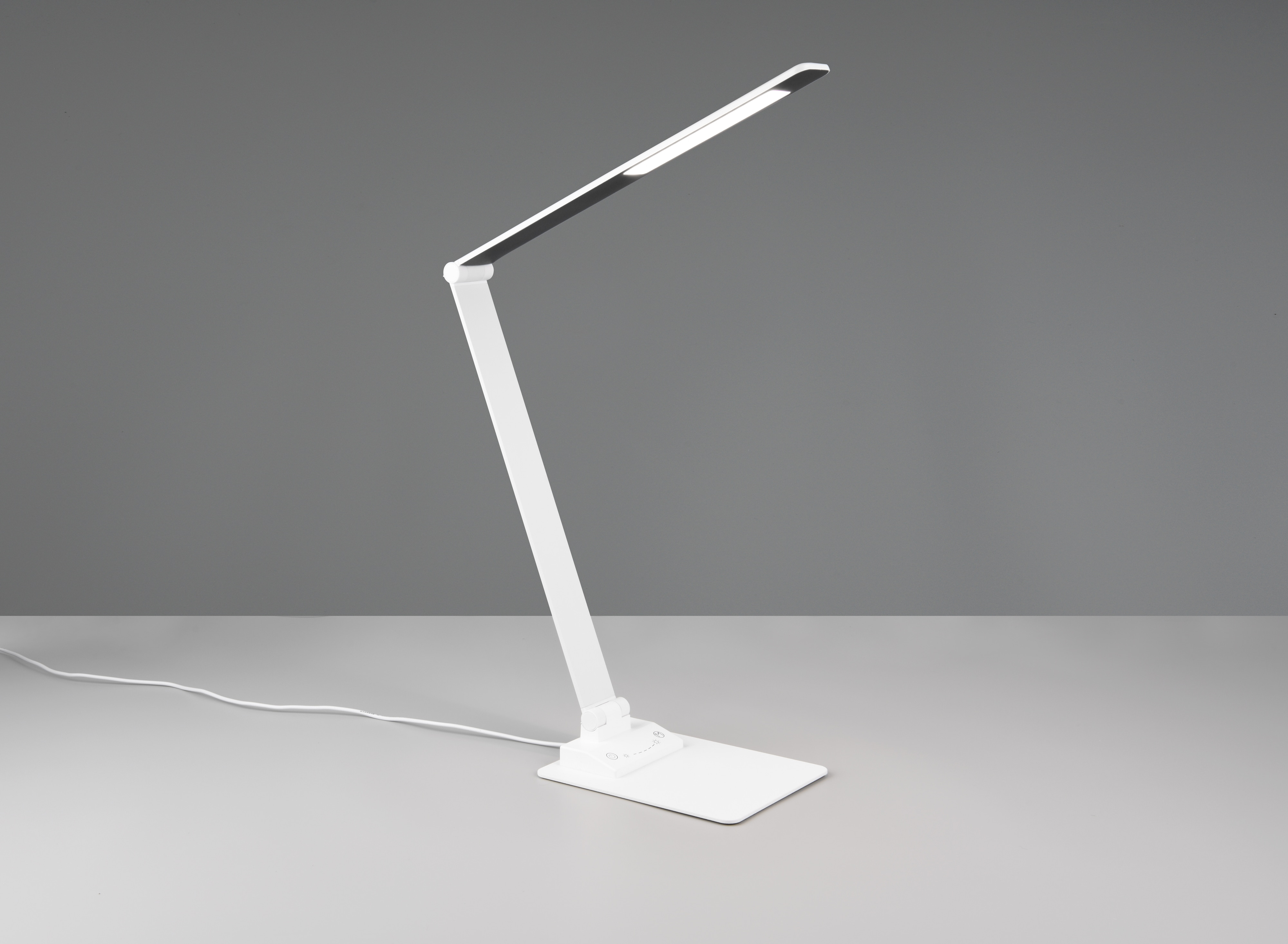 TRIO LED-Tischleuchte Travis 545310131 weiß, 6,5 W, 650 lm, CCT