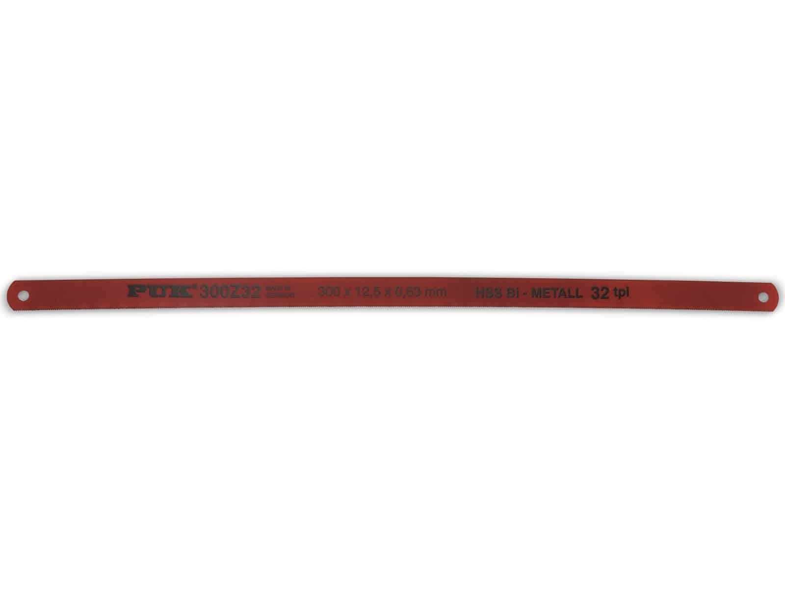 PUK HSS Metall-Sägeblätter, TPI Z32100, 300 mm, 5 Stück PUK HSS Metall-Sägeblätter, TPI Z32100, 300 mm, 5 Stück