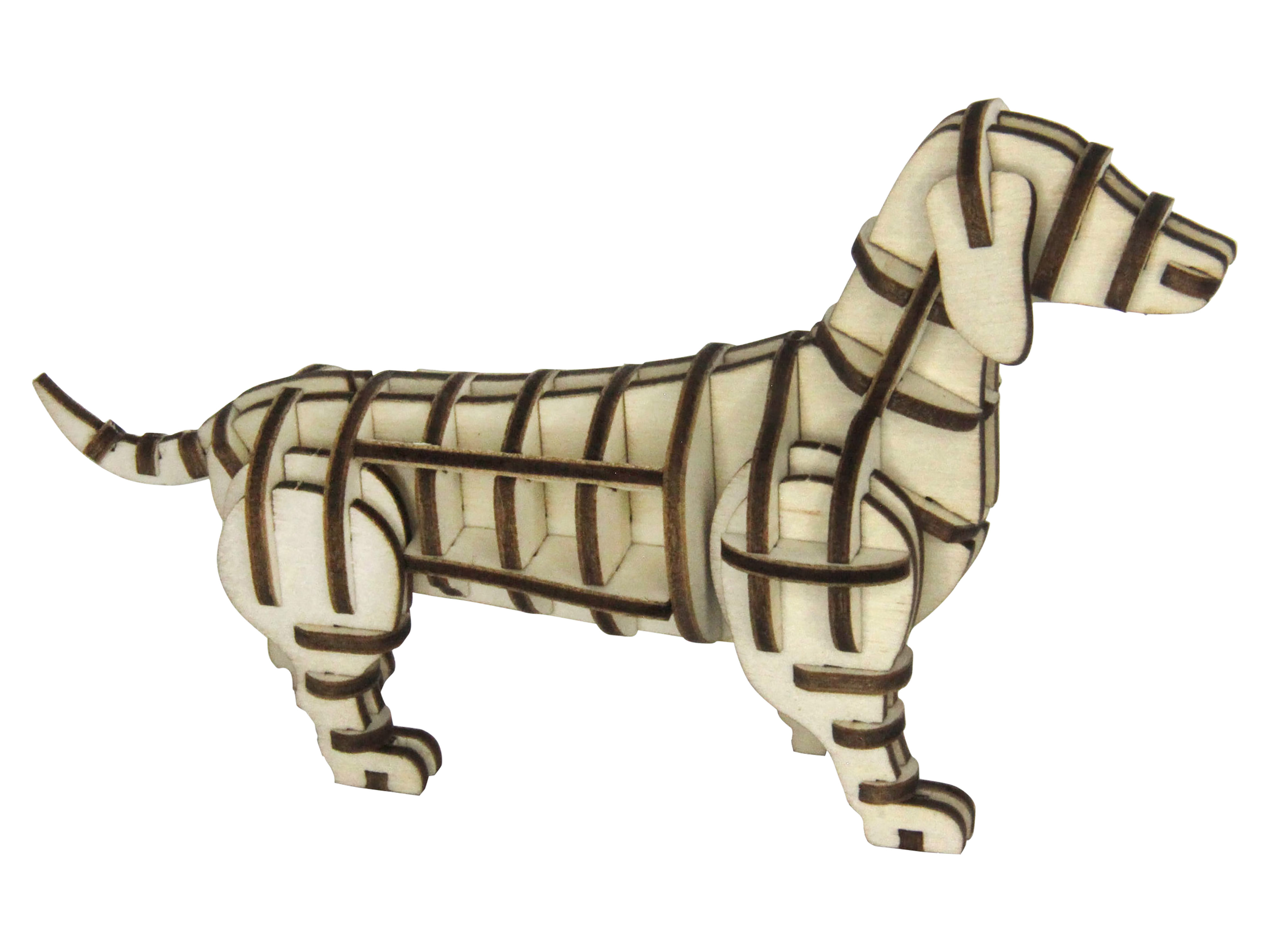SOL-EXPERT 3D Holz Puzzle Hund