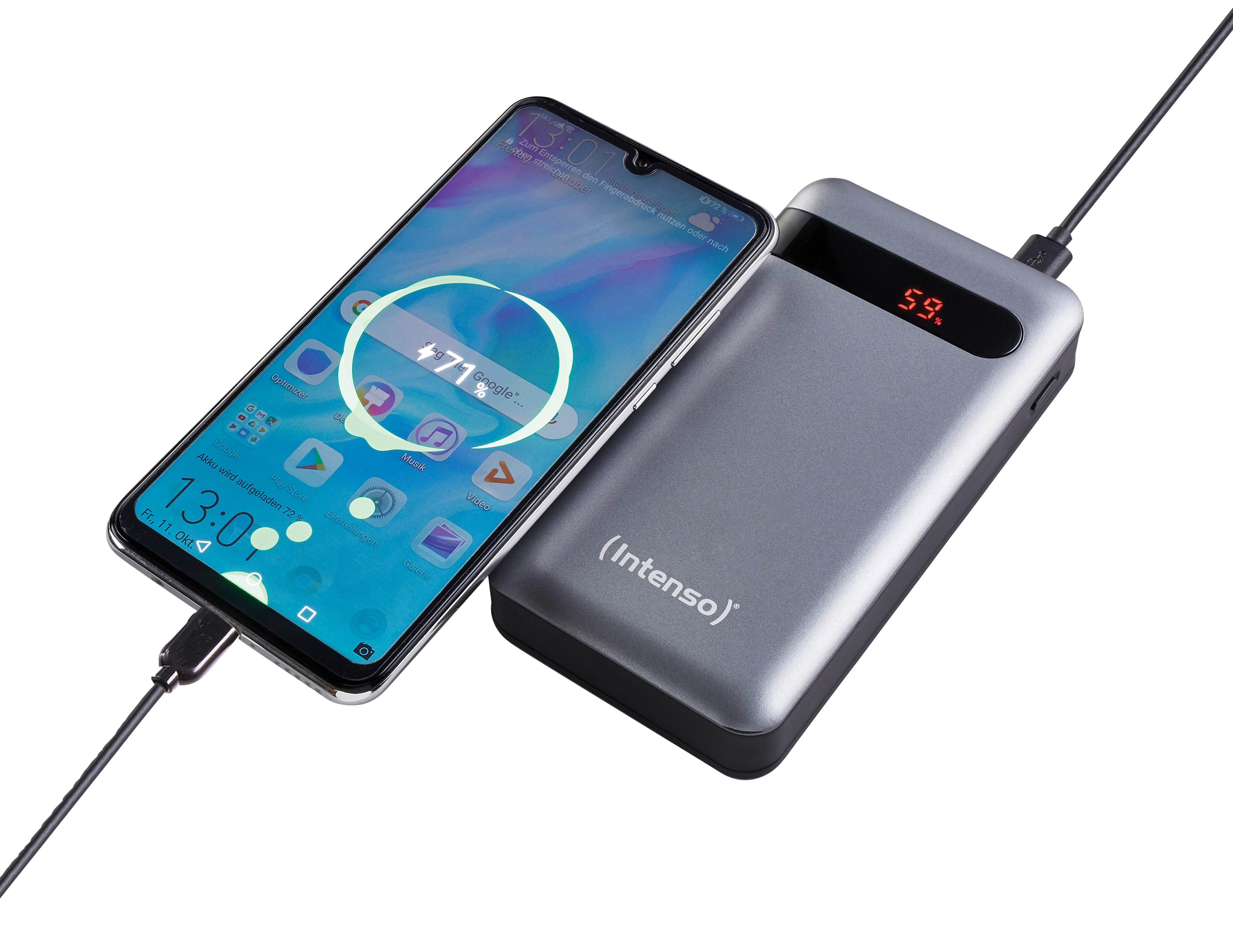 INTENSO USB Powerbank 7332354 PD 20000, 20.000mAh, anthrazit