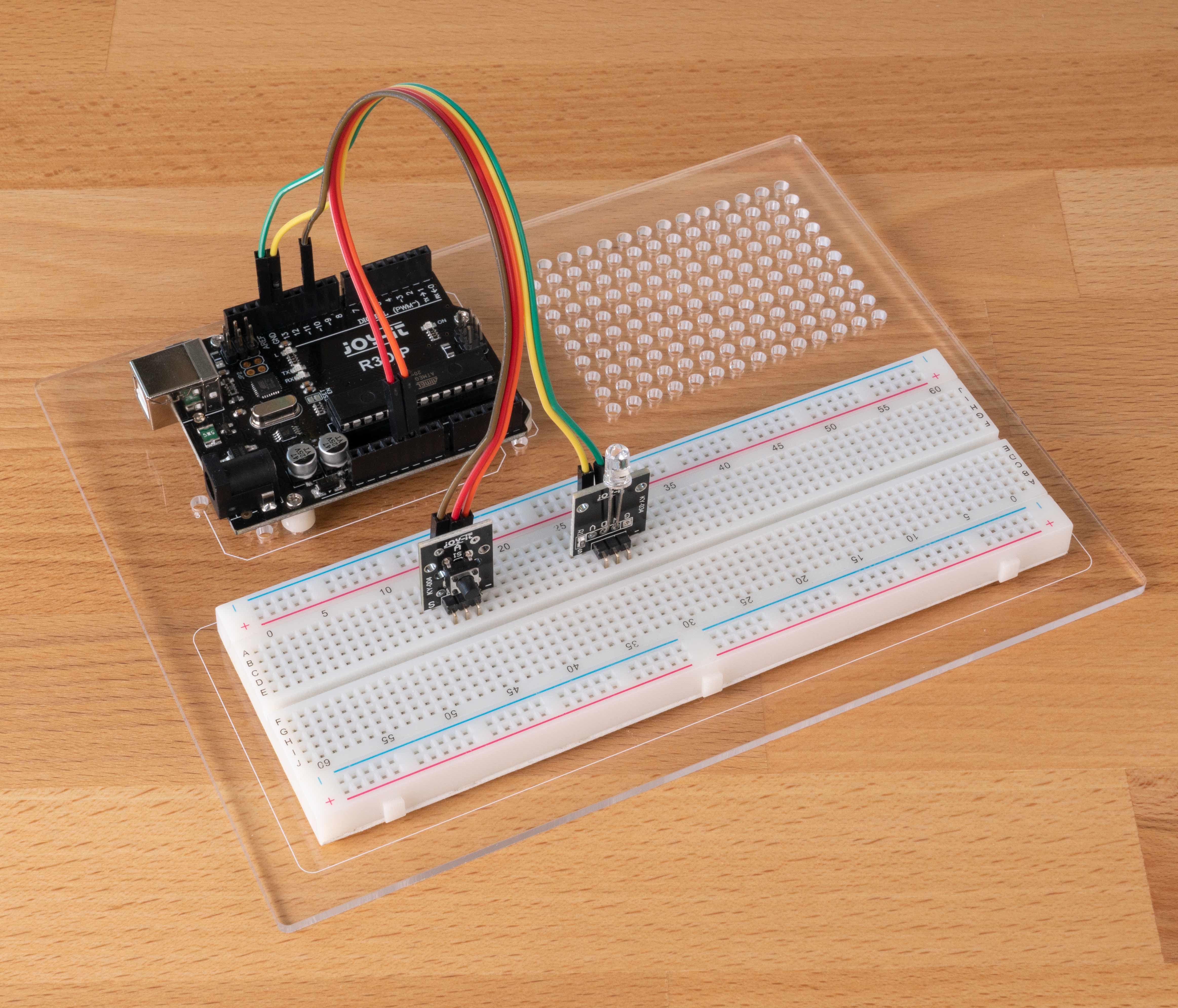 JOY-IT Dish Board aus Acryl RB-mount2