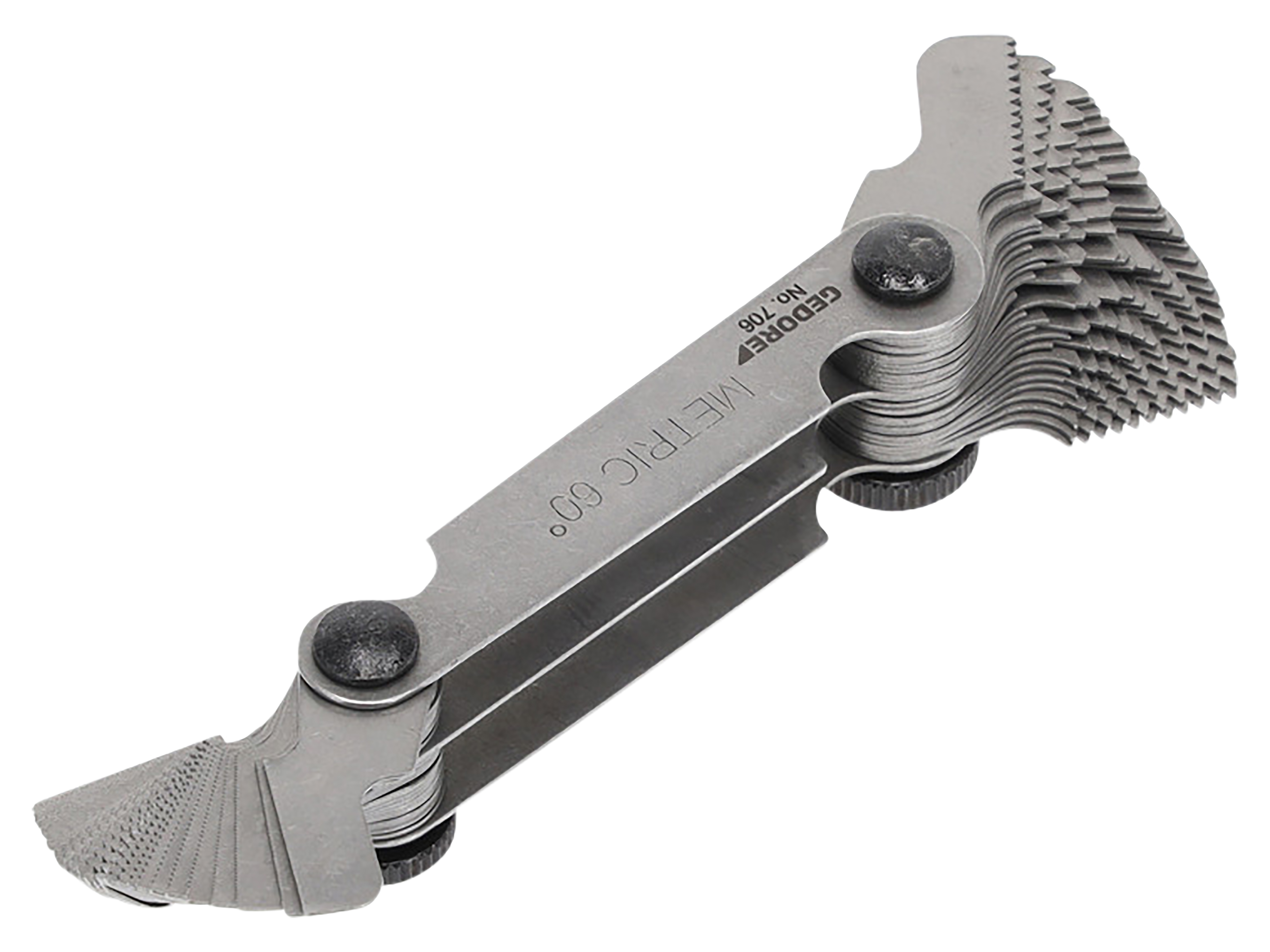 GEDORE BLAU Gewindelehre, 706, 52 Blätter