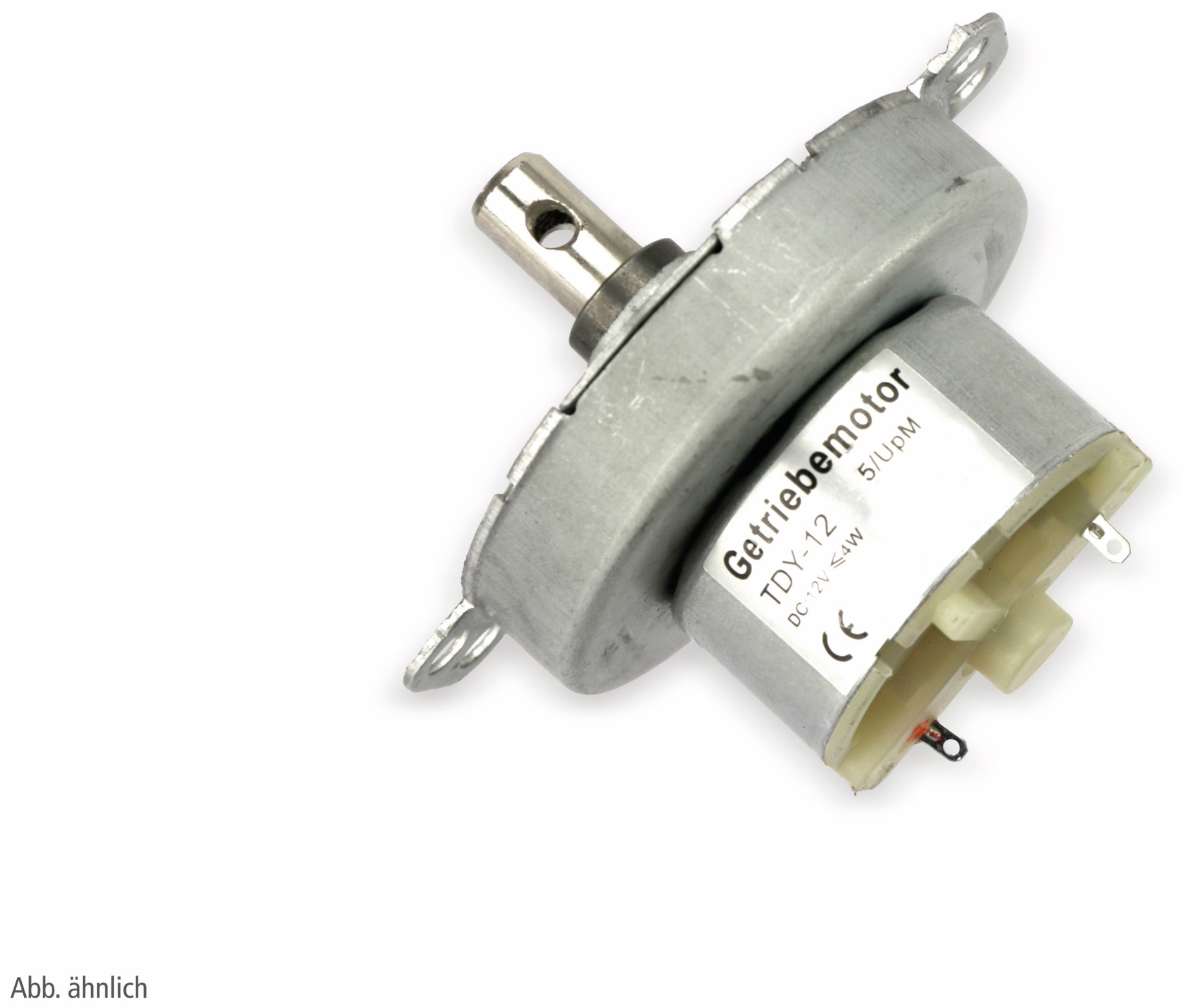 Gleichstrom-Getriebemotor TDY-12, 12 V-, 0,18 A, 20 U/min