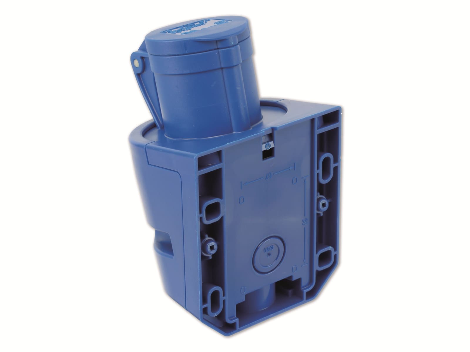 PCE CEE Wandsteckdose 3-polig, 16 A, 230 V, IP44 PCE CEE Wandsteckdose 3-polig, 16 A, 230 V, IP44