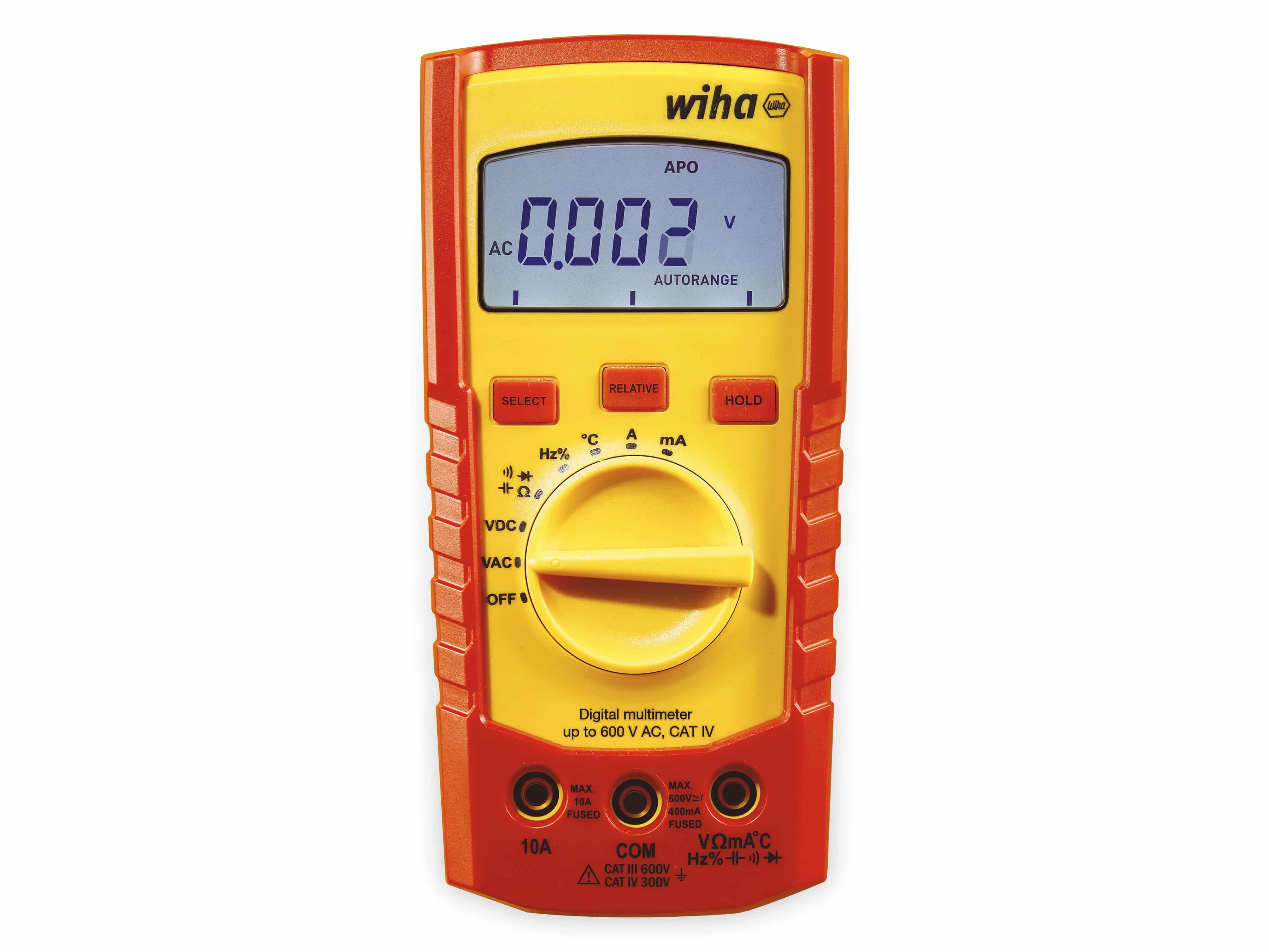 WIHA Digitales Multimeter bis 600 V AC, SB25541