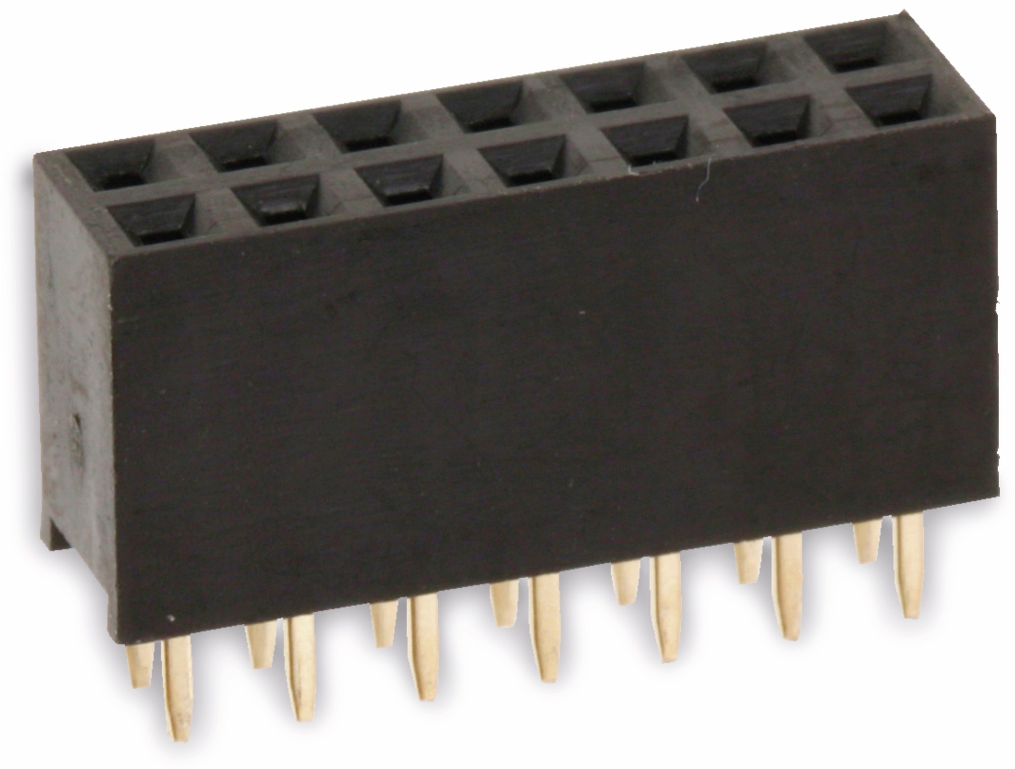 CONNFLY ELECTRONIC Buchsenleiste, vergoldet, 2x 7-polig CONNFLY ELECTRONIC Buchsenleiste, vergoldet, 2x 7-polig