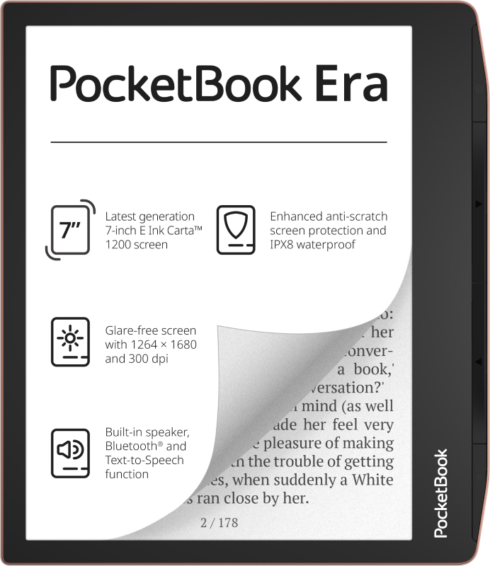 POCKETBOOK E-Book Reader Era Stardust Silver 16GB