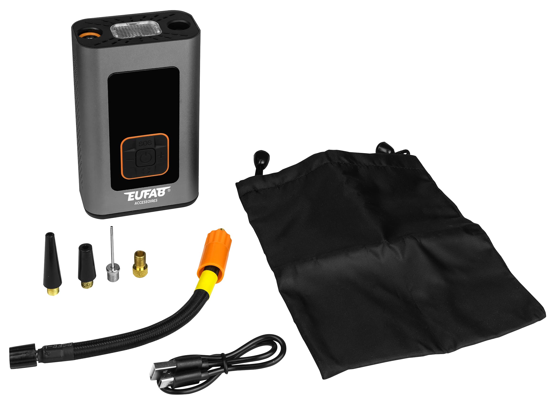 EUFAB Mini-Kompressor, 21088, aufladbar