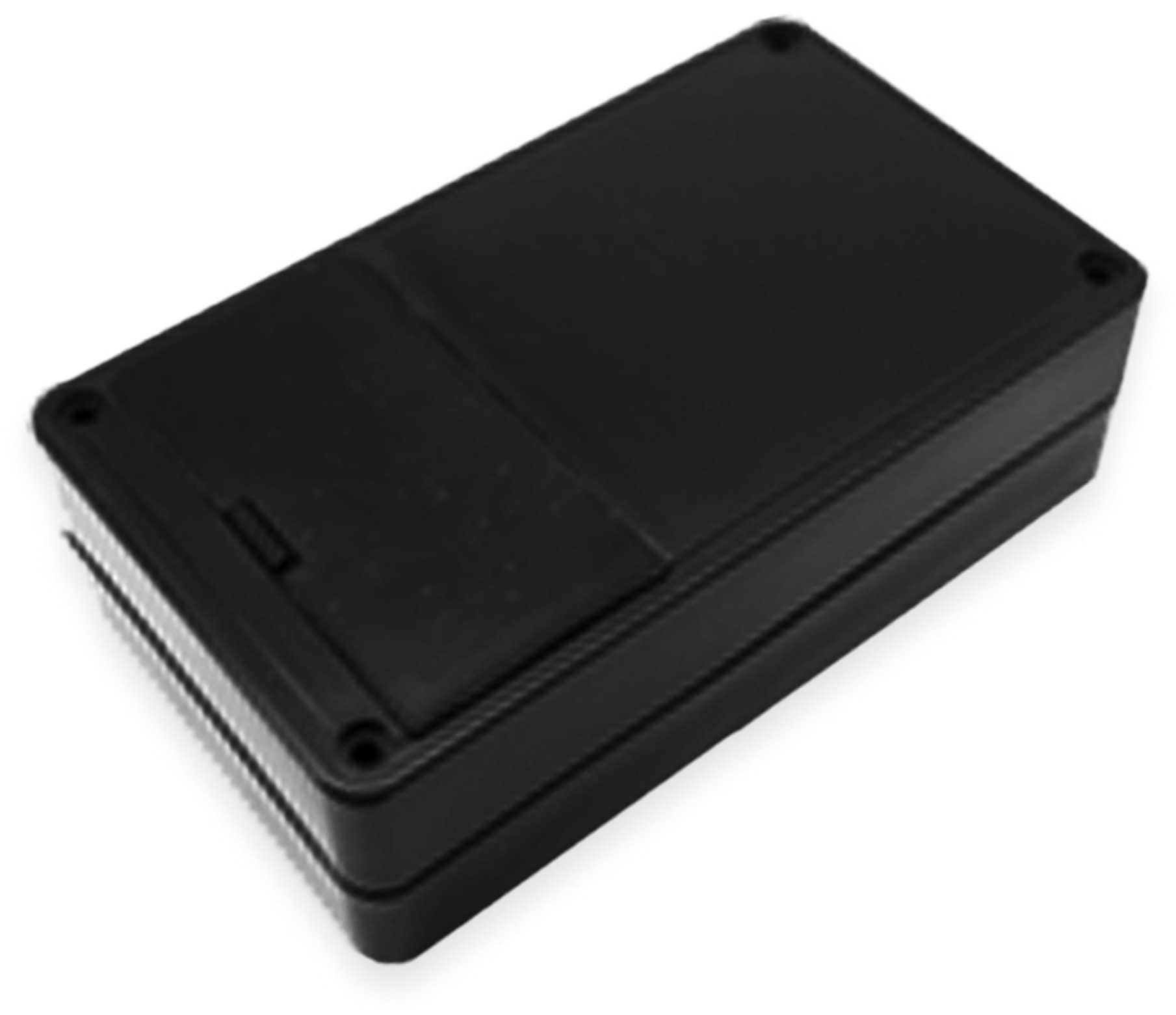 KEMO Kunststoffgehäuse, G03B, 104x62x30 mm, Thermoplast/PS, schwarz KEMO Kunststoffgehäuse, G03B, 104x62x30 mm, Thermoplast/PS, schwarz