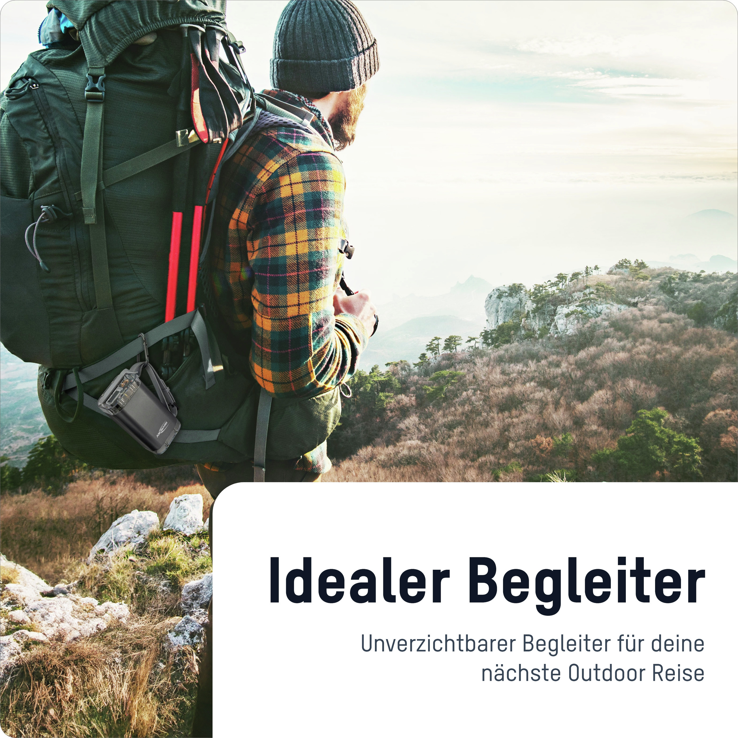 ANSMANN Powerbank PB4100, 40.000 mAh, 2x USB-A, 2x USB-C