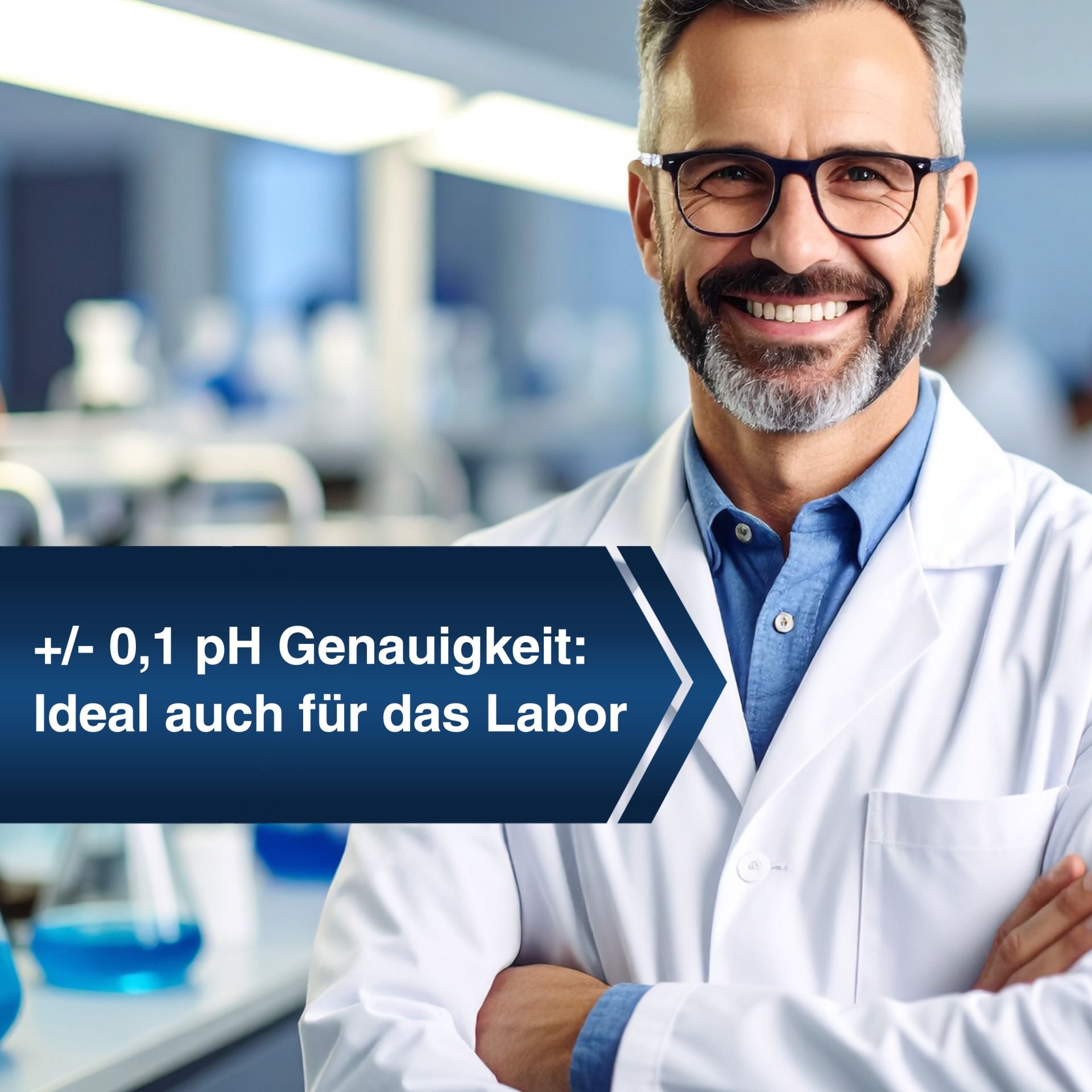 PEAKTECH PH-Messgerät P 5307, Stiftform, für PH/EC/TDS/TEMP