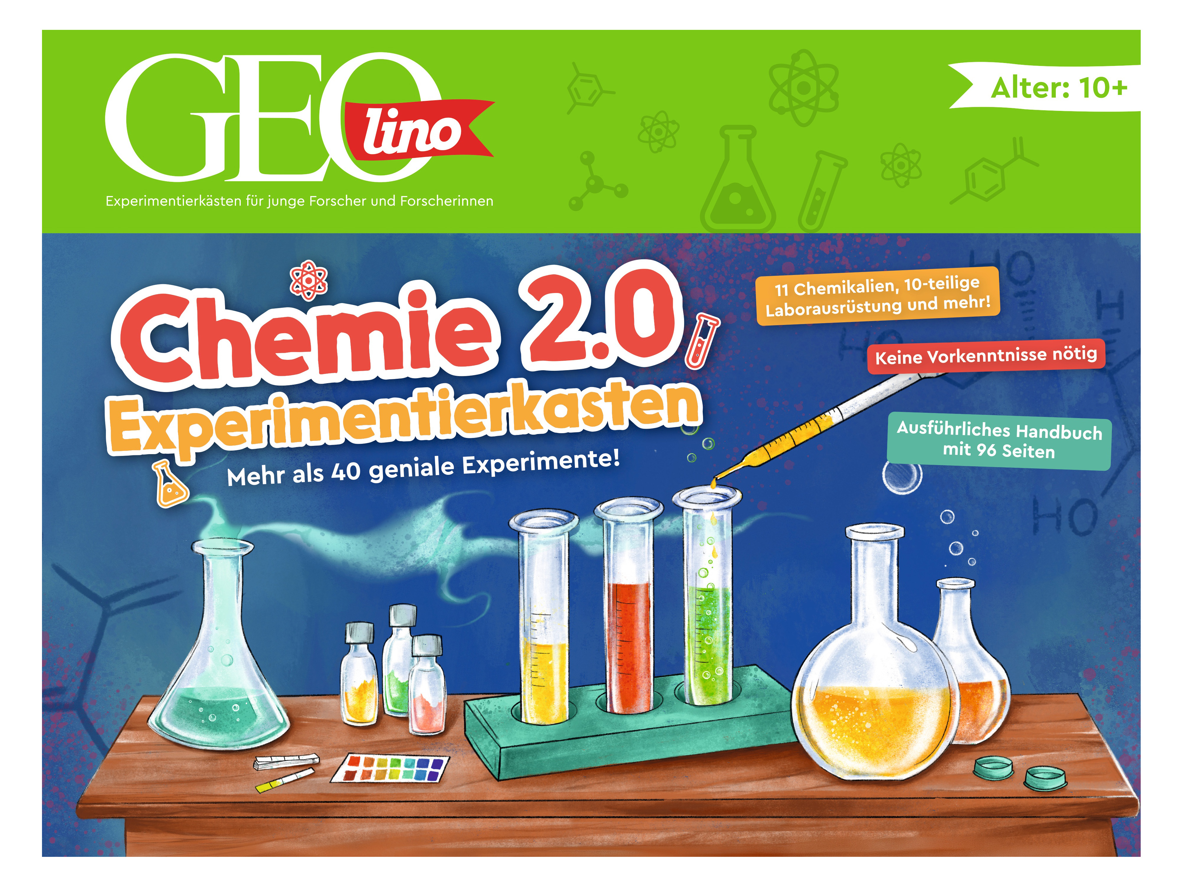 FRANZIS GEOlino Chemie 2.0 Experimentierkasten