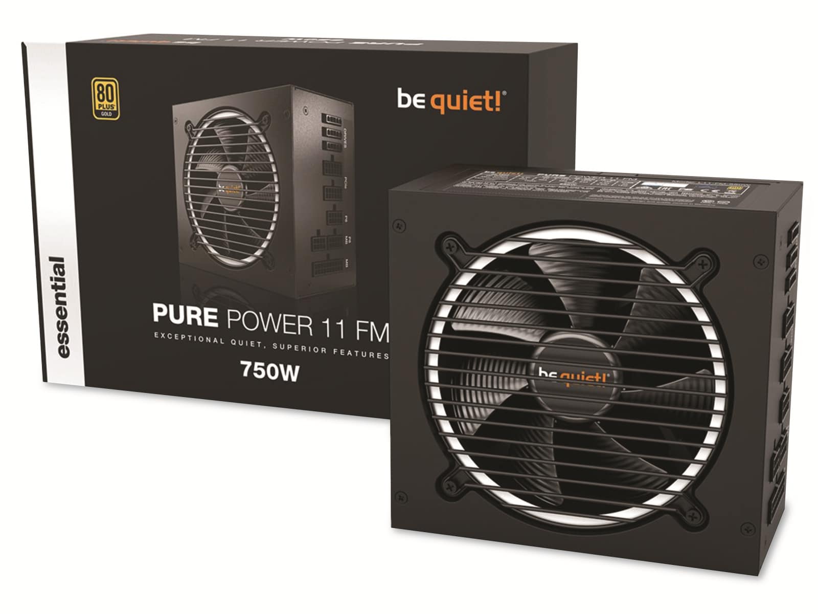  BE QUIET! PC-Netzteil Pure Power 11 FM, 750W, 80+ Gold, Kabelmanagement