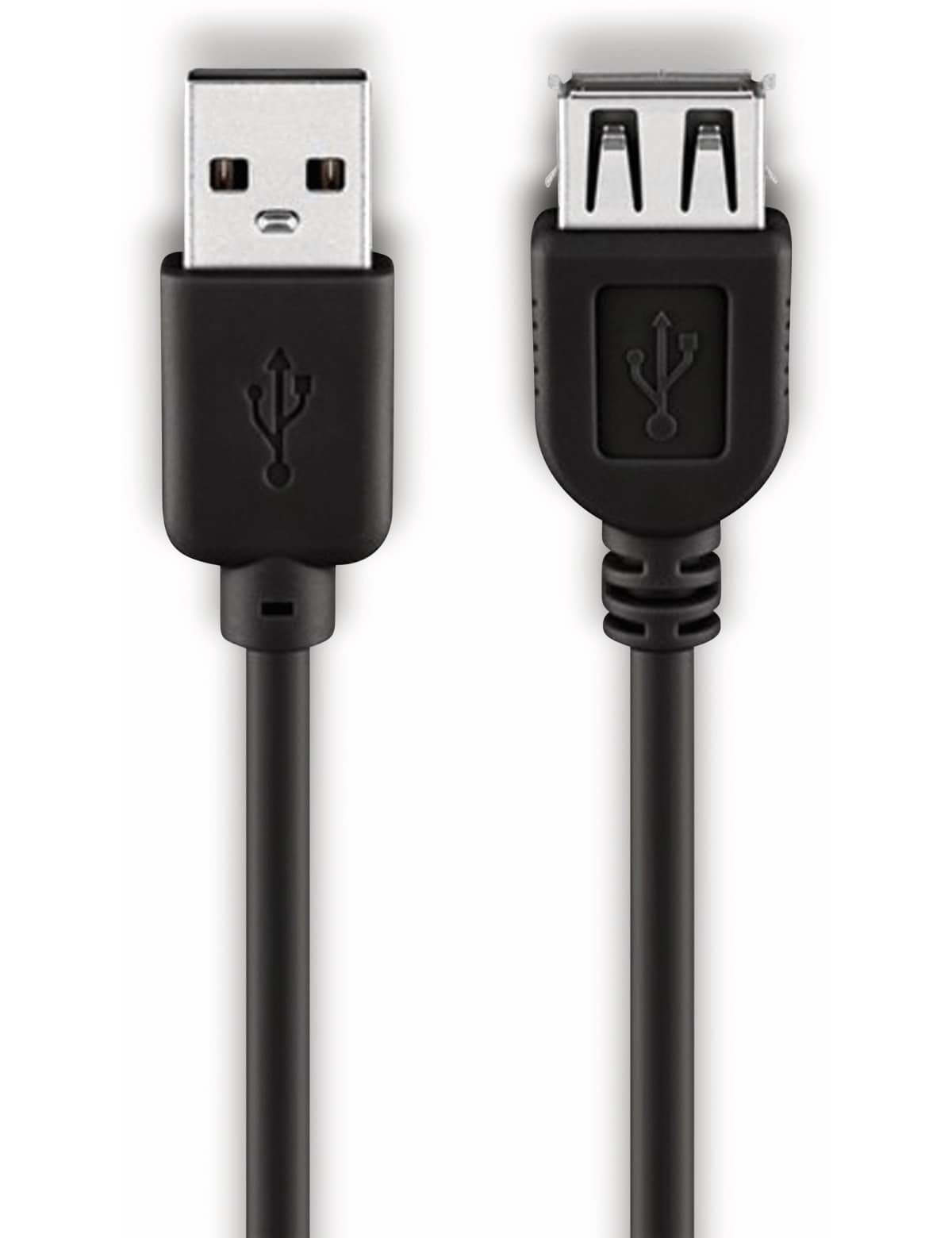 GOOBAY USB 2.0 Hi-Speed Verlängerung, A/A, 68905, 5 m, schwarz