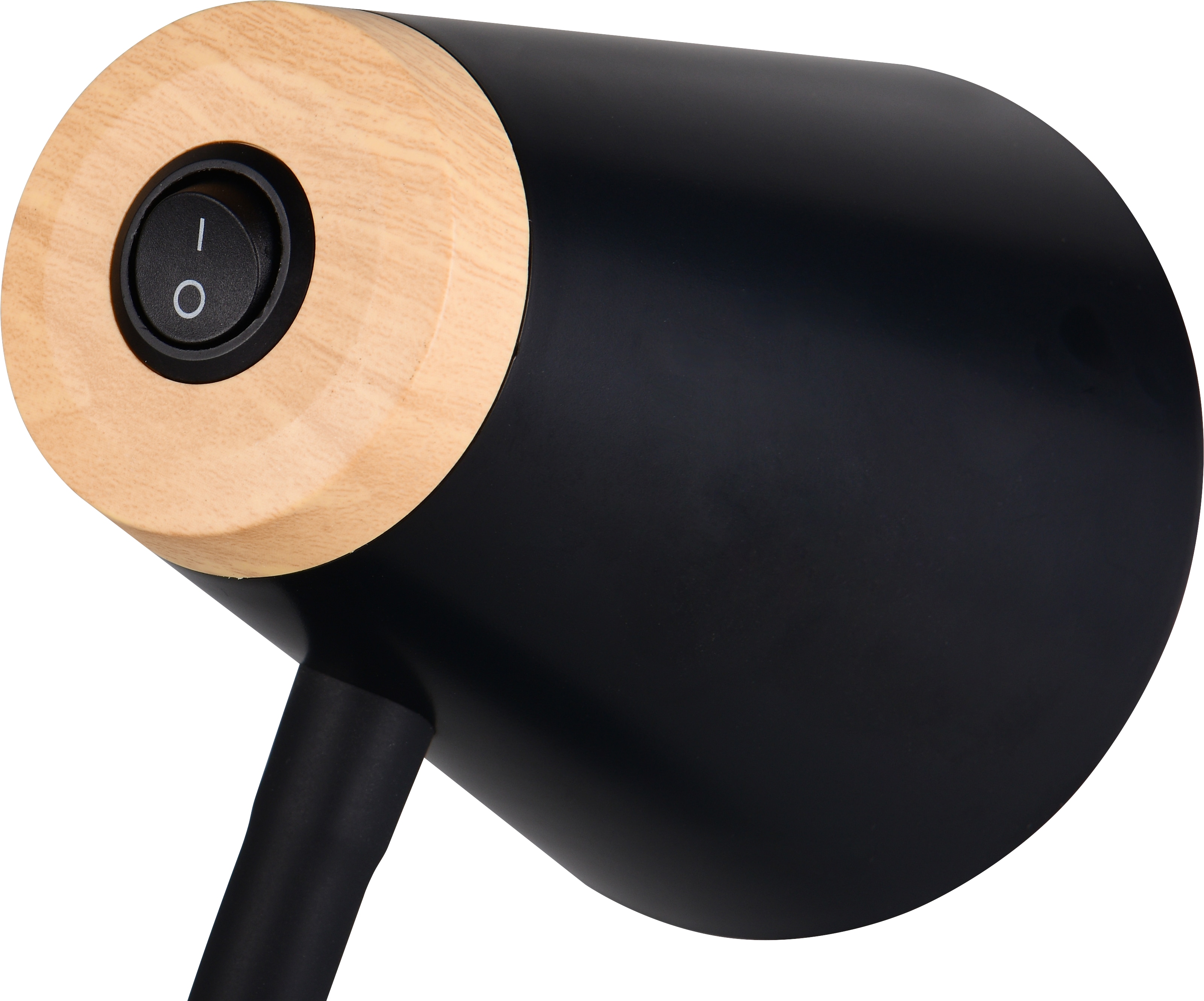 REALITY LED-Klemmleuchte PONGO, R25831102, 4,5W, 500lm, 3000K, schwarz