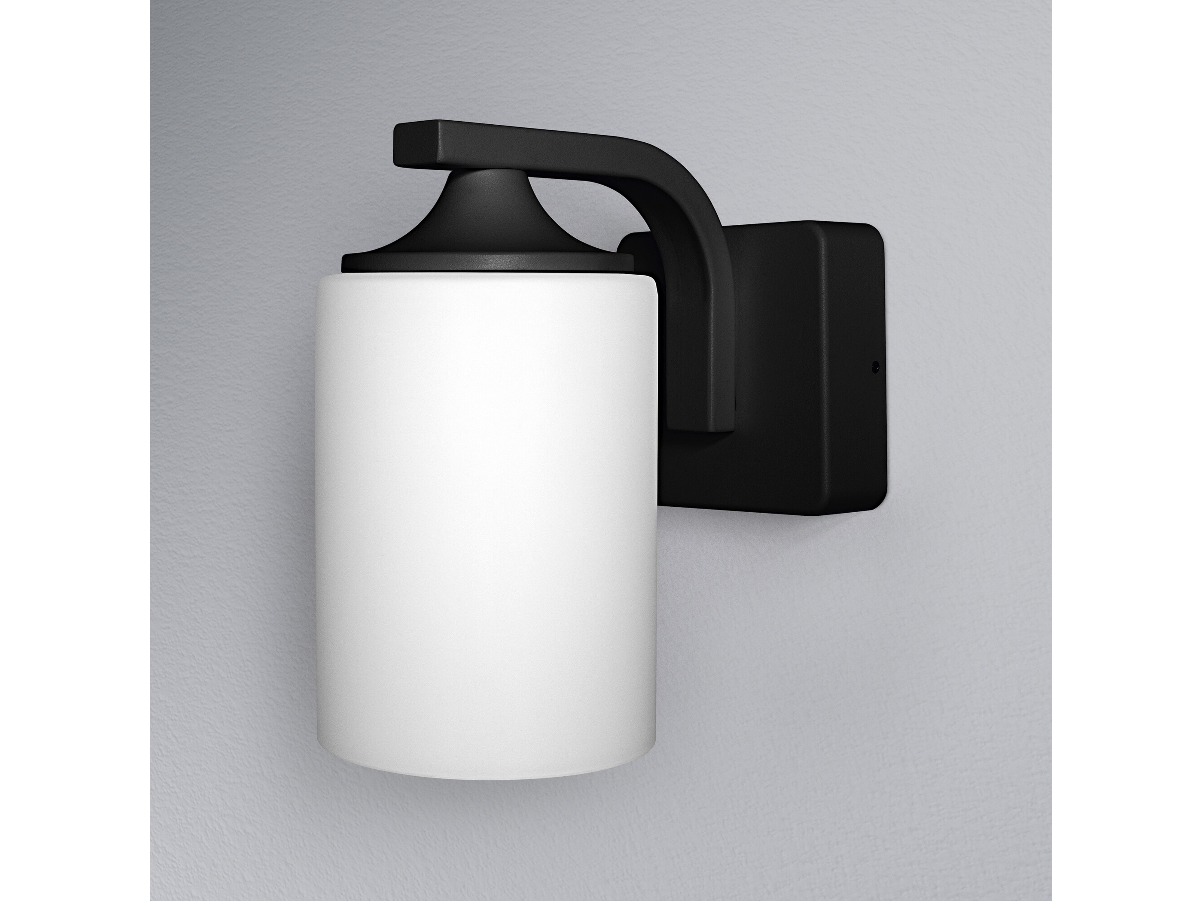 OSRAM LED-Außenwandleuchte, Endura Classic Lantern Cylinder, E27, IP43, schwarz