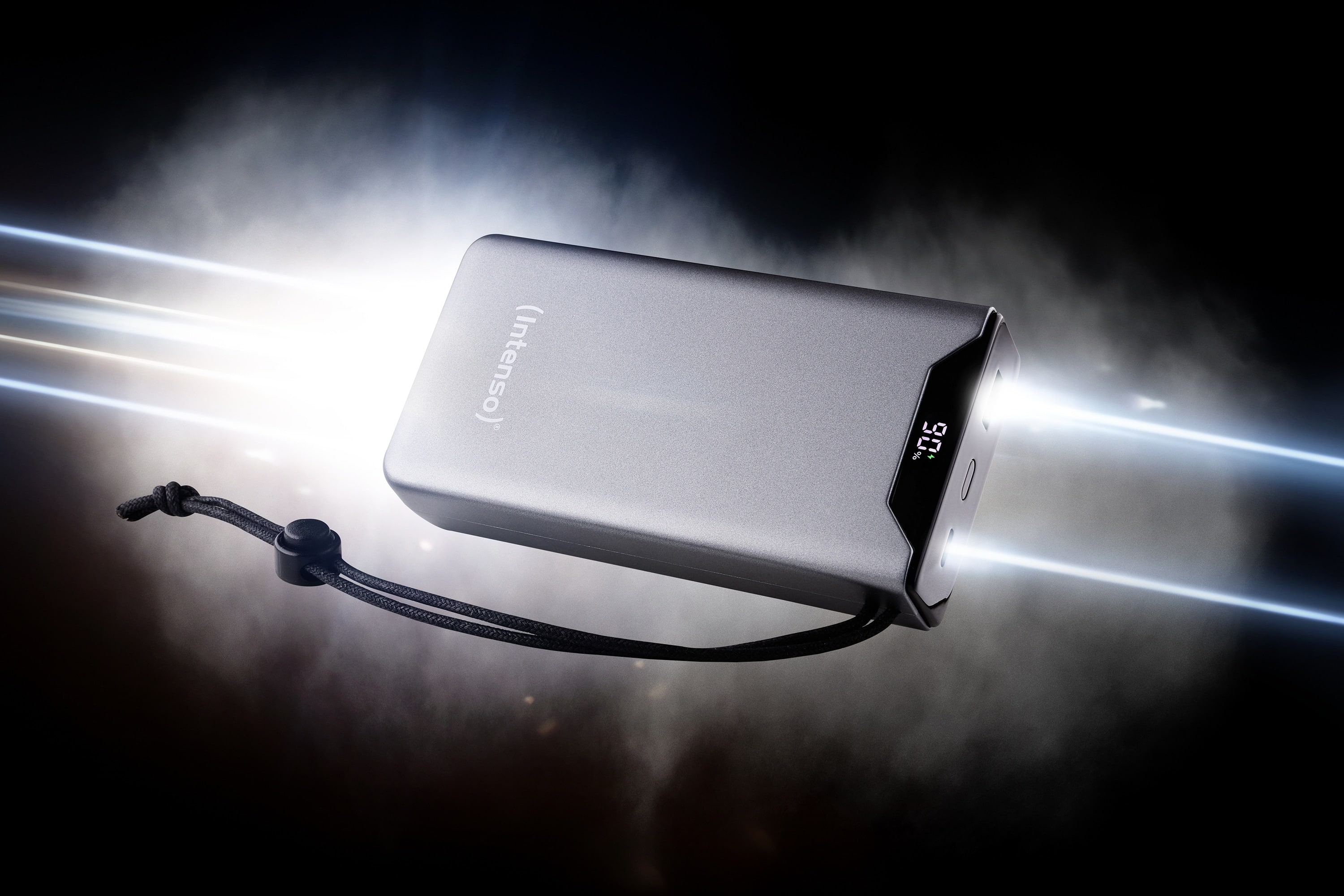 INTENSO USB Powerbank 7332054, F20000, 20.000mAh, 20 W, grau INTENSO USB Powerbank 7332054, F20000, 20.000mAh, 20 W, grau