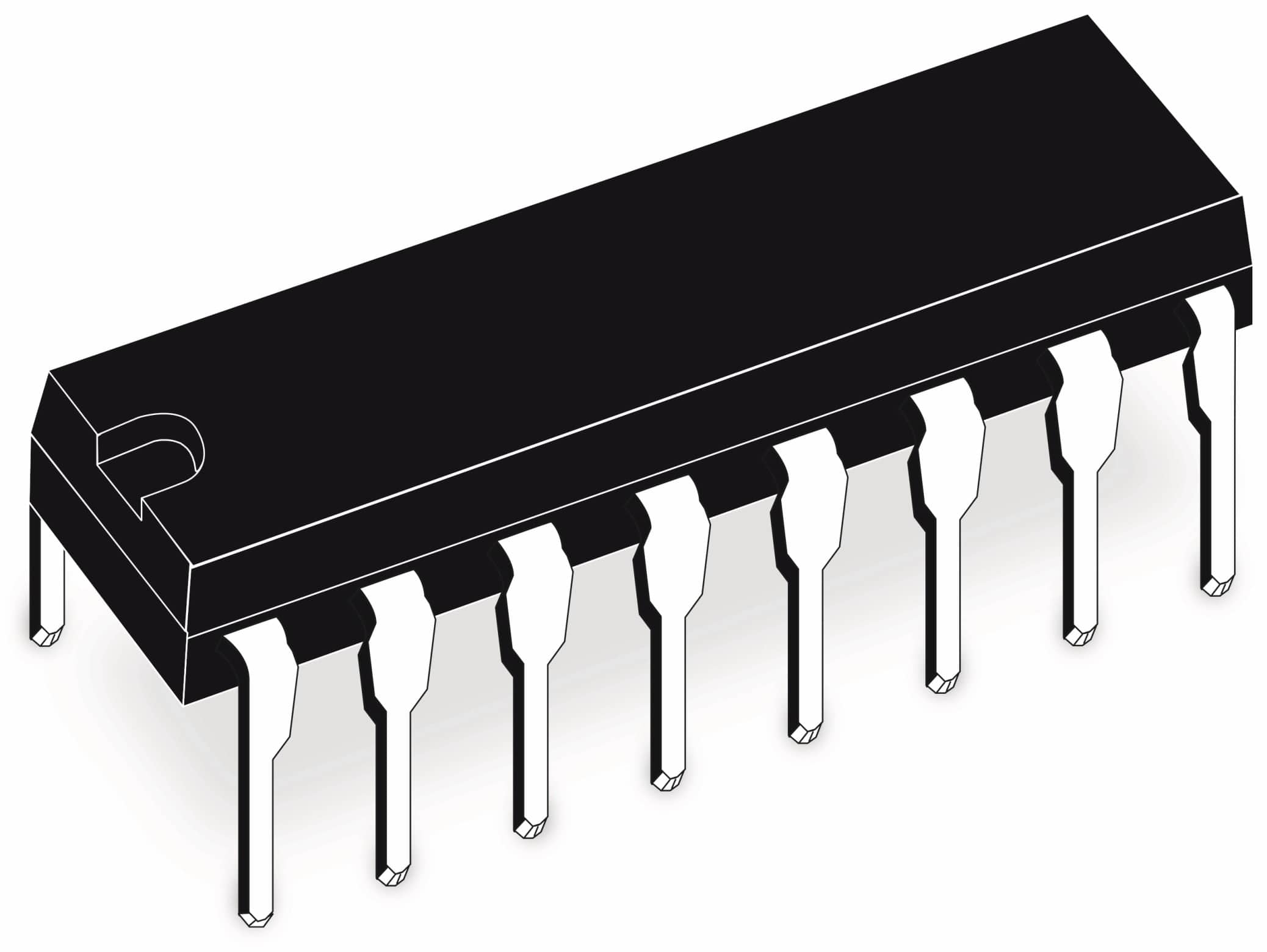 TEXAS INSTRUMENTS Sy U/D Bin Coun(74C193) CD40193BE,