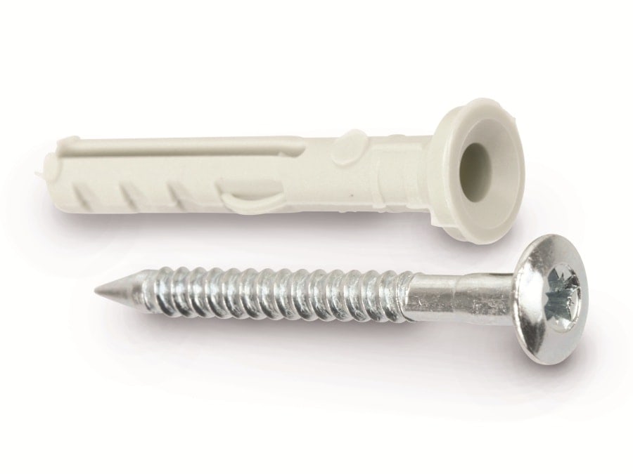 MASTERPROOF Nageldübel, 6x40 mm, 40 Stück MASTERPROOF Nageldübel, 6x40 mm, 40 Stück