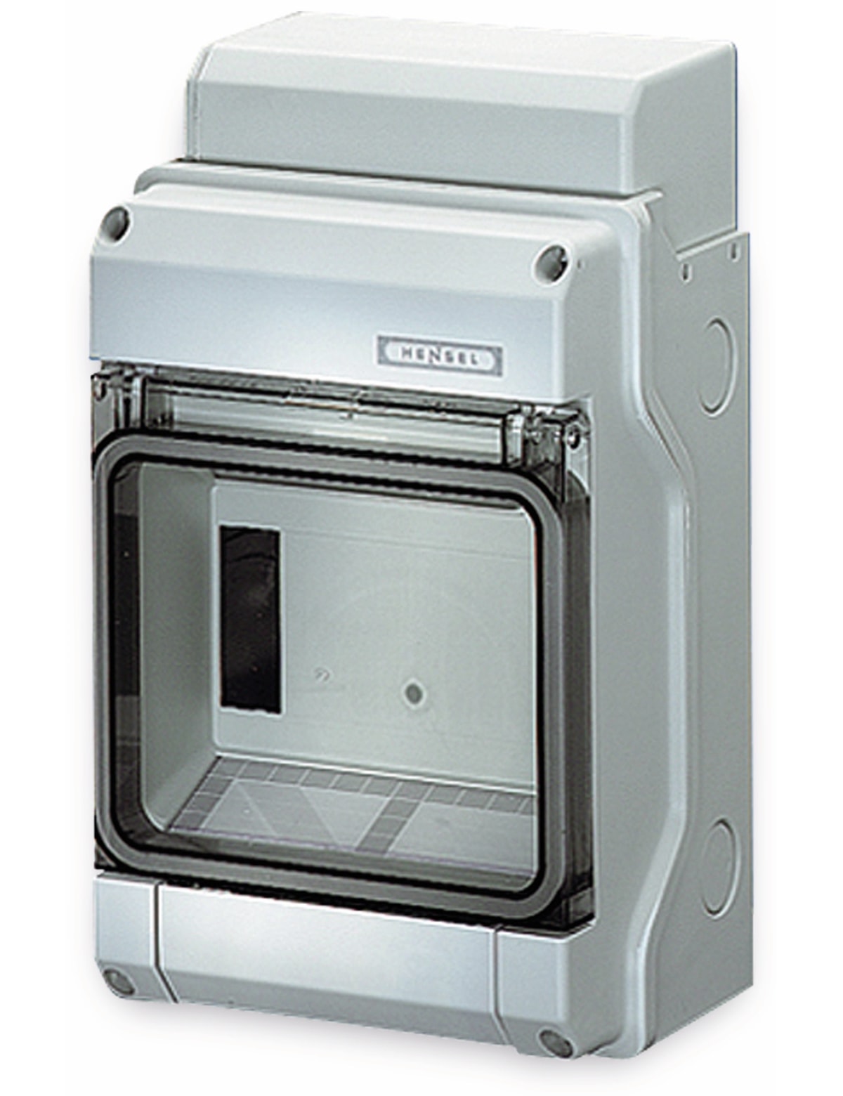 HENSEL Feuchtraum-Kleinverteiler KV 9106, 1-reihig, 6 TE, IP65 HENSEL Feuchtraum-Kleinverteiler KV 9106, 1-reihig, 6 TE, IP65