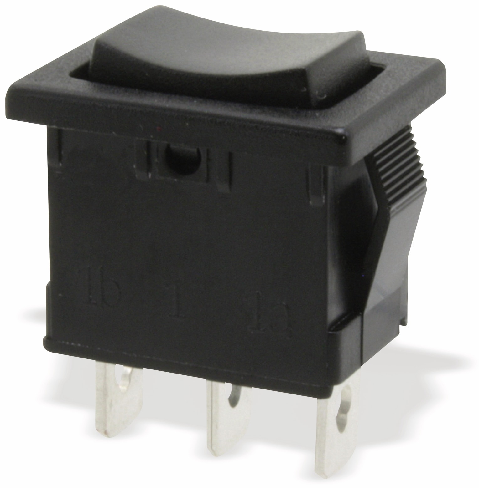 DONAU ELEKTRONIK Wippenschalter 1-pol.(I)-0-(II), tastend mit Mittelstellung