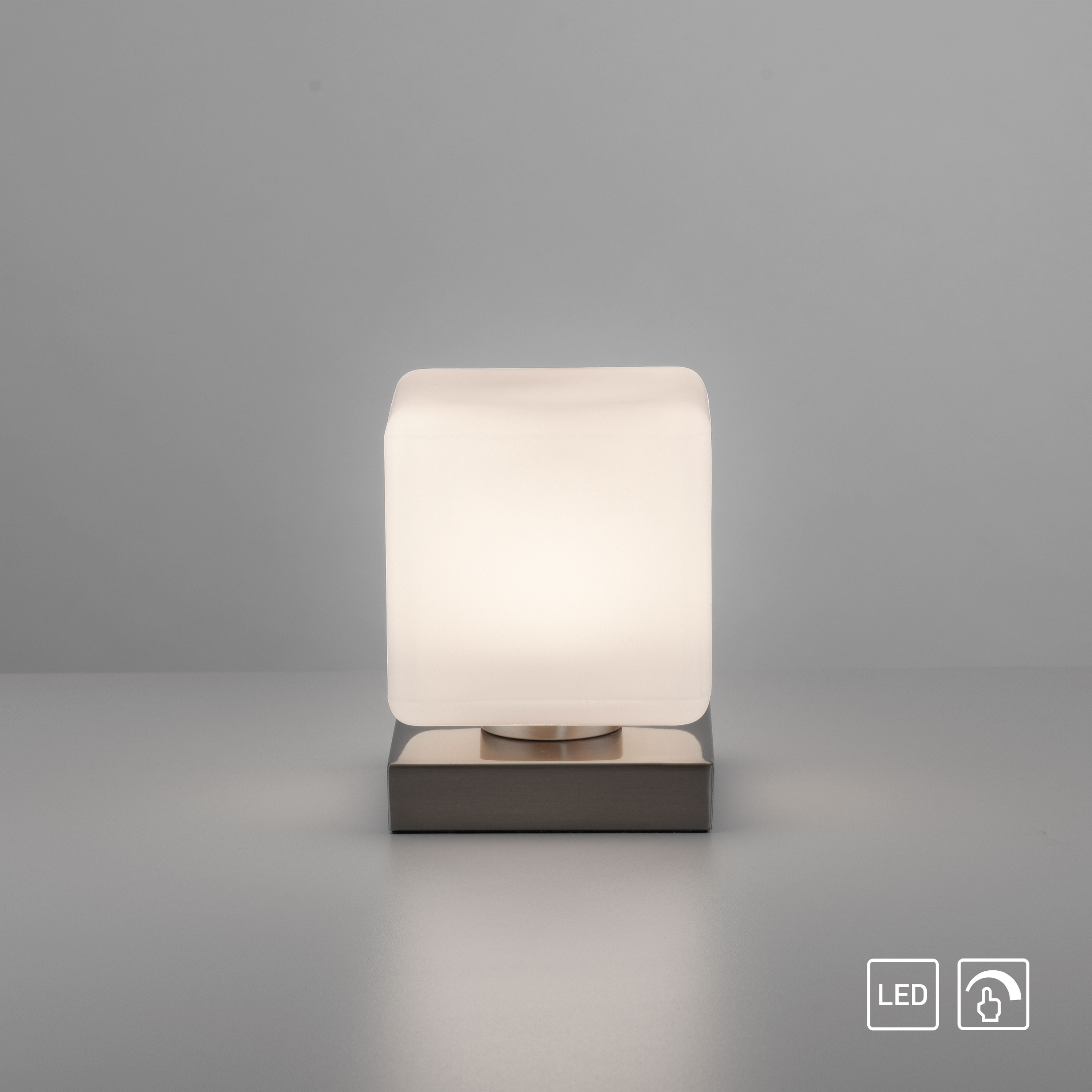 PAUL NEUHAUS LED-Tischleuchte 4036-55 stahl, 5 W, 580 lm, 3000 K