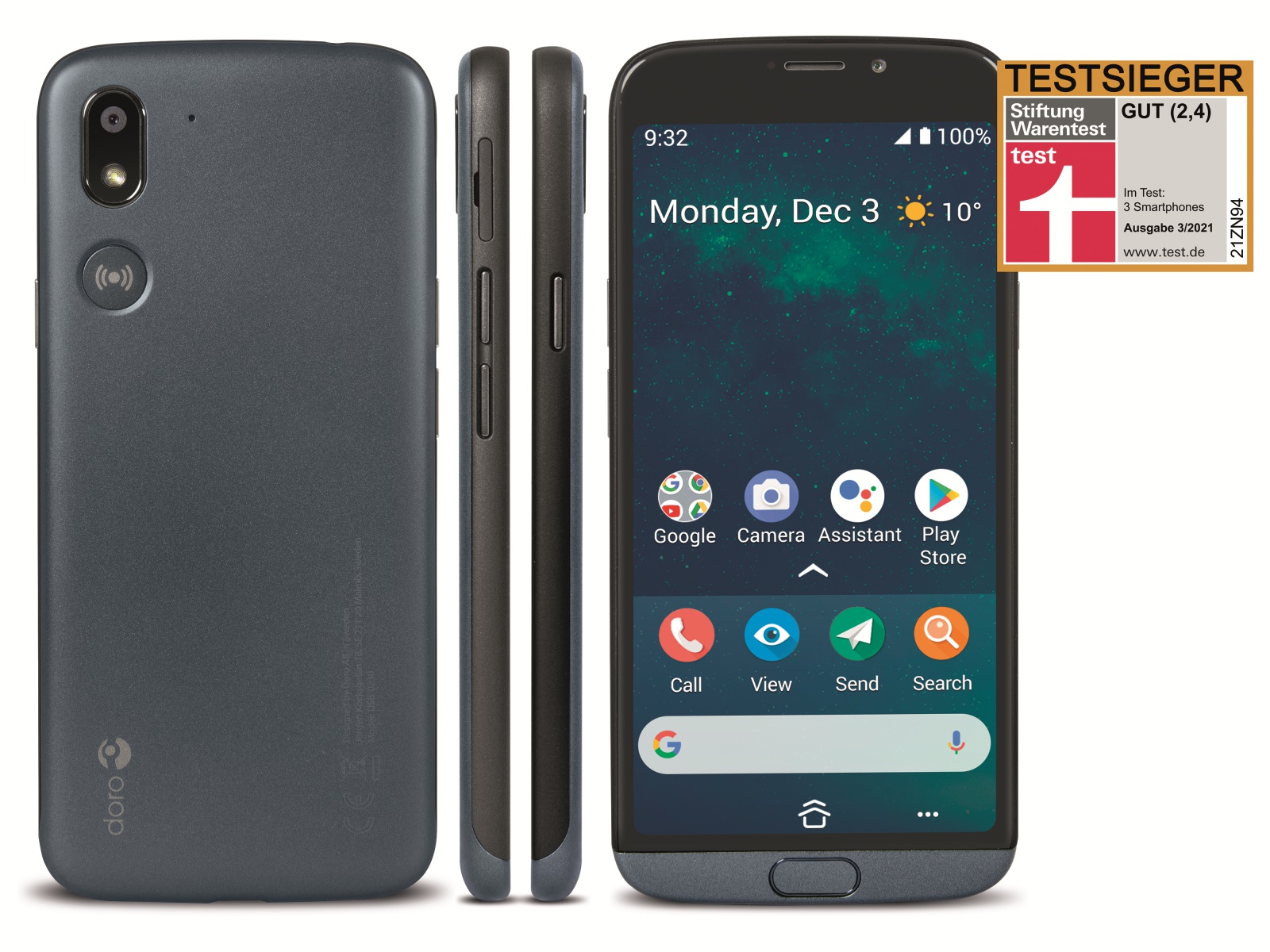 Doro Smartphone 8050, grau Doro Smartphone 8050, grau